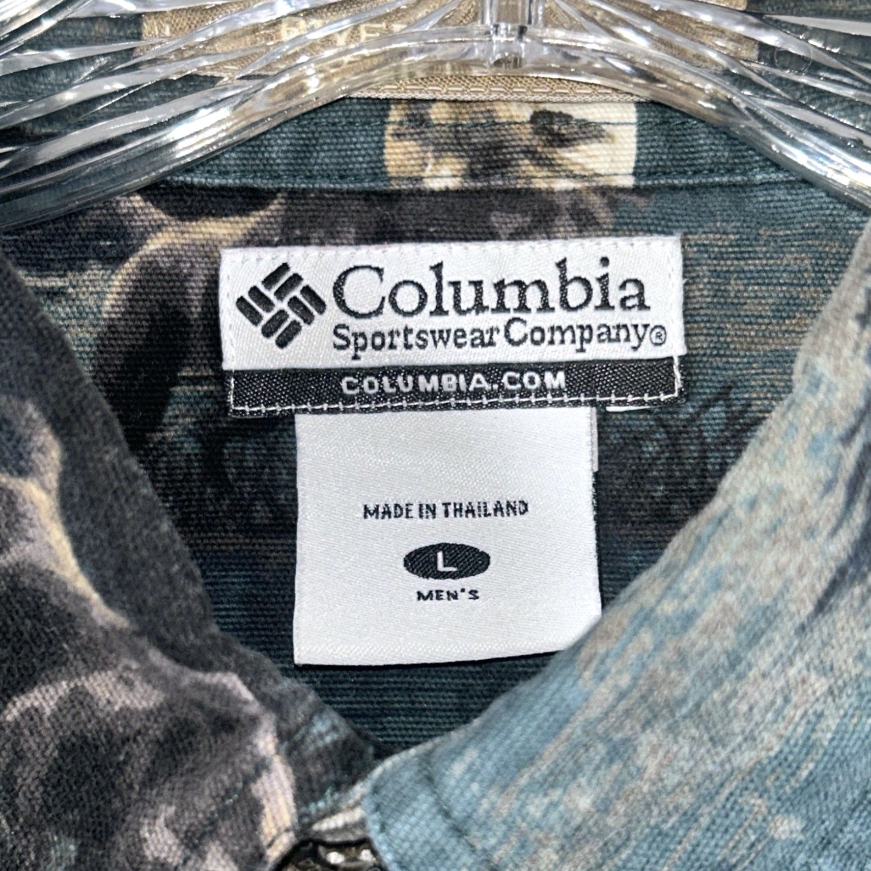 Vintage Columbia River Lodge Lab All Over Print Button Down Long Sleeve Mens L Size US L / EU 52-54 / 3 - 3 Thumbnail