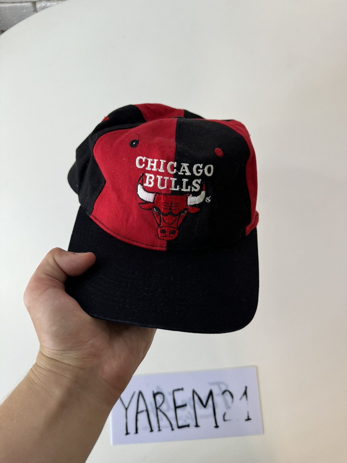NBA Chicago Bulls vintage cap hat Size ONE SIZE - 2 Thumbnail
