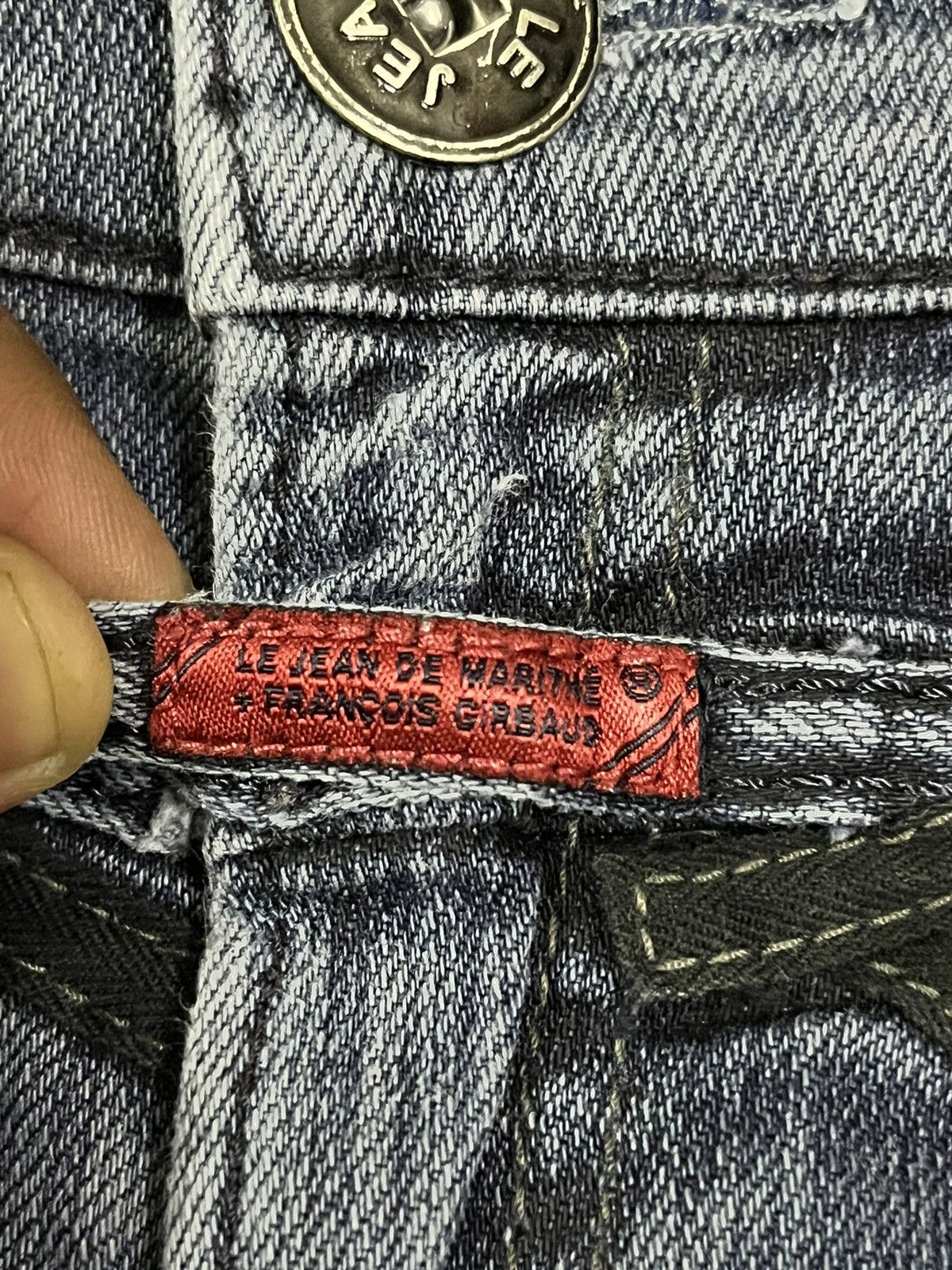 Beauty Beast × Marithe + Francois Girbaud Vintage Marithe Francois Girbaud Punk Denim Size US 31 - 6 Thumbnail