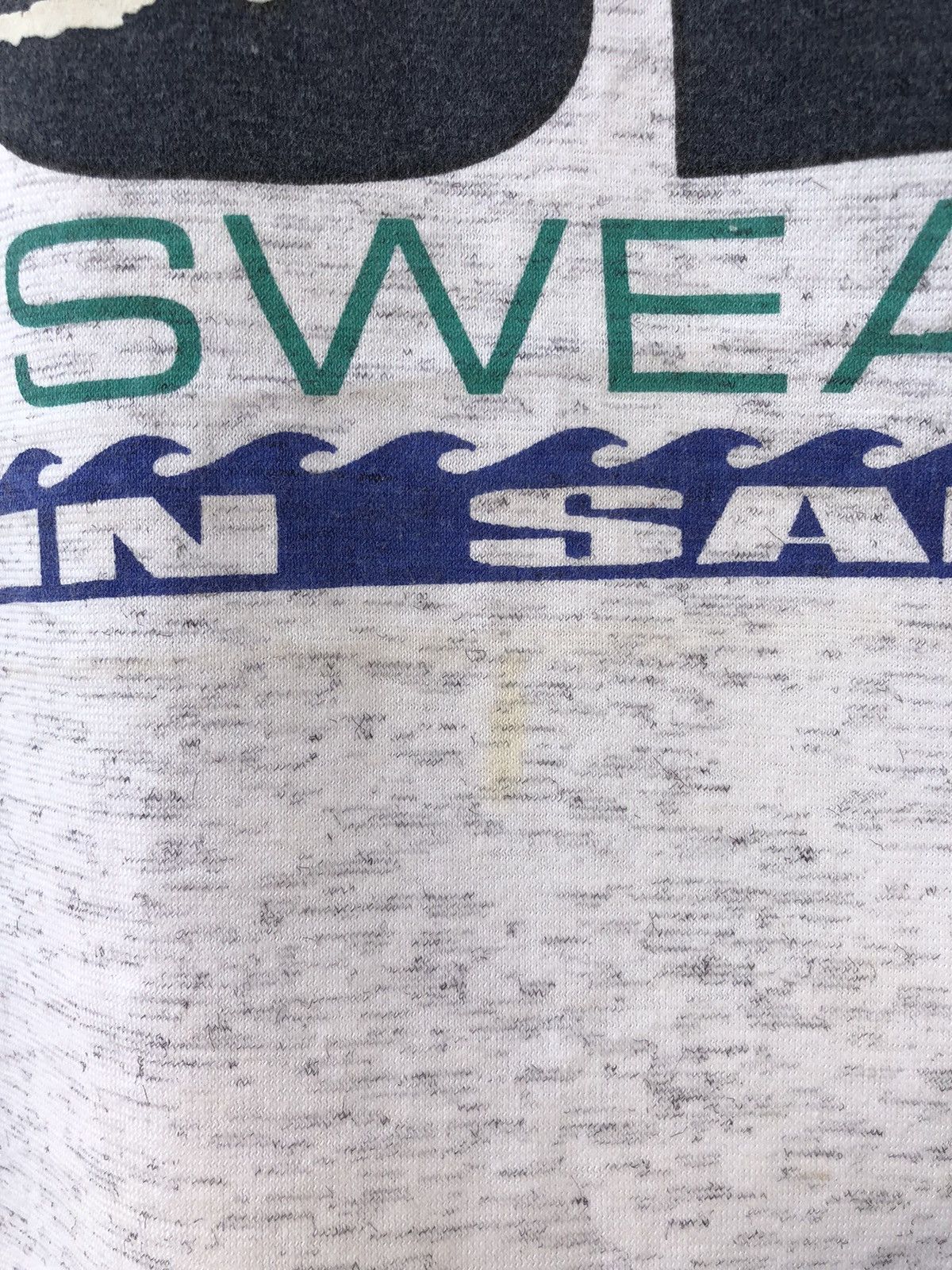 Japanese Brand × Vintage RARE Vintage 80s Club Sportwear Dolphin Safe Tee Size US L / EU 52-54 / 3 - 8 Thumbnail
