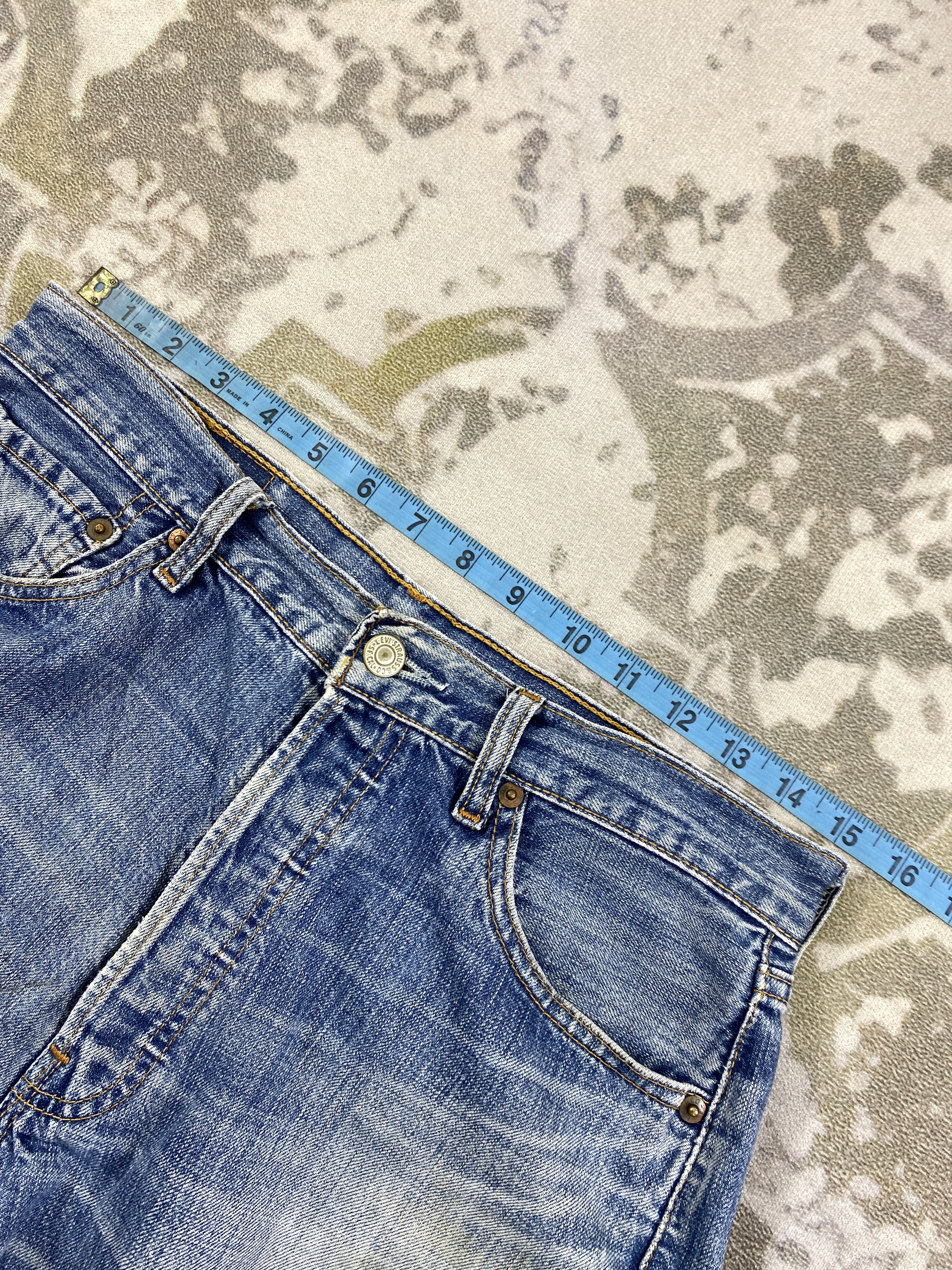 Levi's Vintage Levis 501 hysteric style Jeans 31x14 - JN3036 Size US 31 - 4 Thumbnail