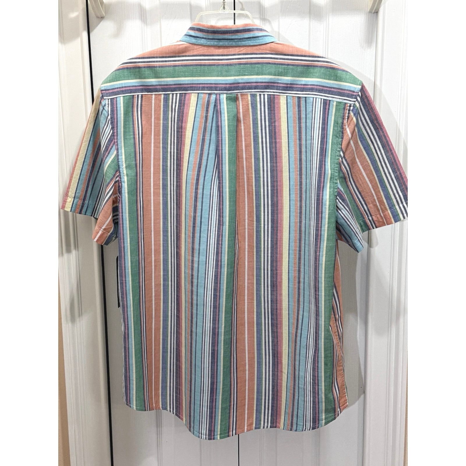 U.S. Polo Assn. US Polo Assn men's XL short- slv button-down multicolor pony Size US XL / EU 56 / 4 - 2 Thumbnail