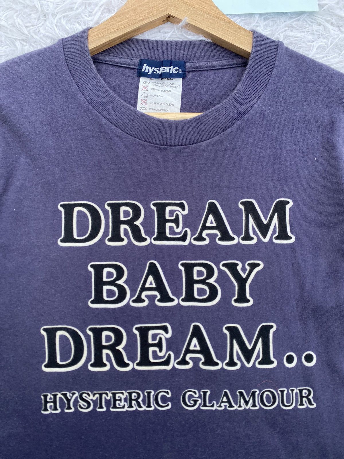 Hysteric Glamour Rare Vintage Hysteric Glamour Dream Baby Dream Tshirt Size US S / EU 44-46 / 1 - 7 Thumbnail