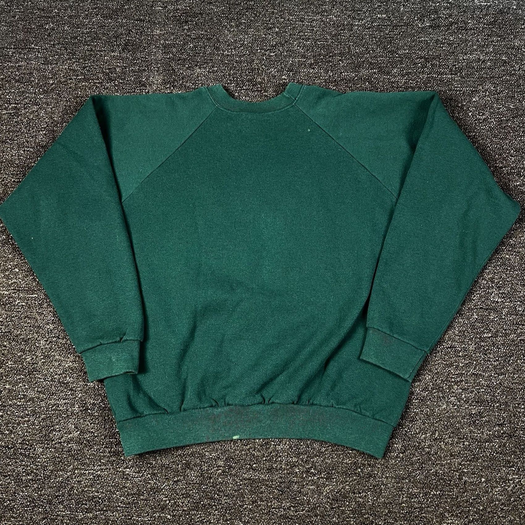 Vintage VINTAGE Santa Christmas Party Patched Crewneck Sweatshirt Large Made USA | Folk Art Applique Sweatshirt Unisex Adults Crew Neck 90s Vintage Green Size US L / EU 52-54 / 3 - 3 Thumbnail