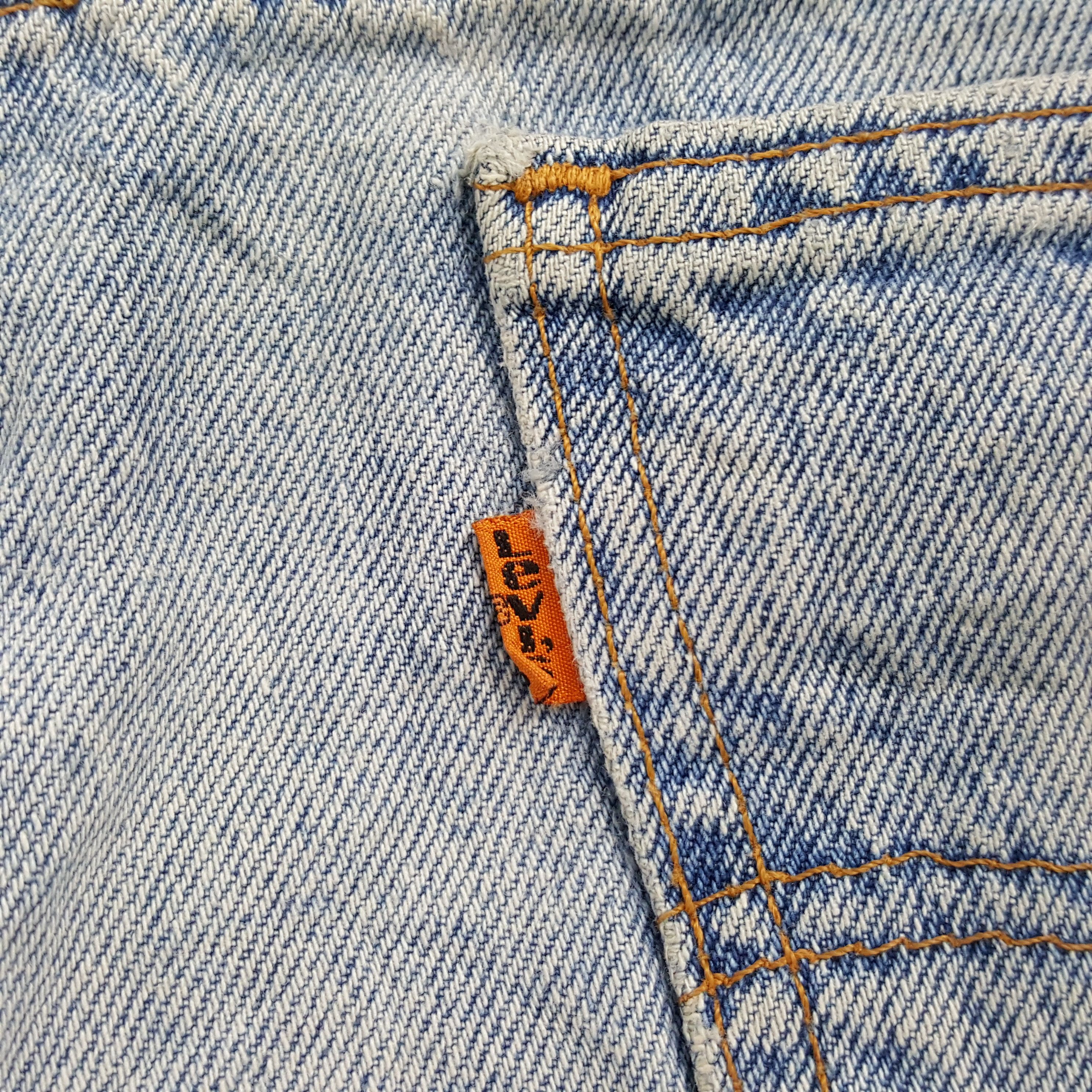 Levi's × Vintage LEVI'S 550 American Denim Style Short Jeans Size US 34 / EU 50 - 15 Thumbnail