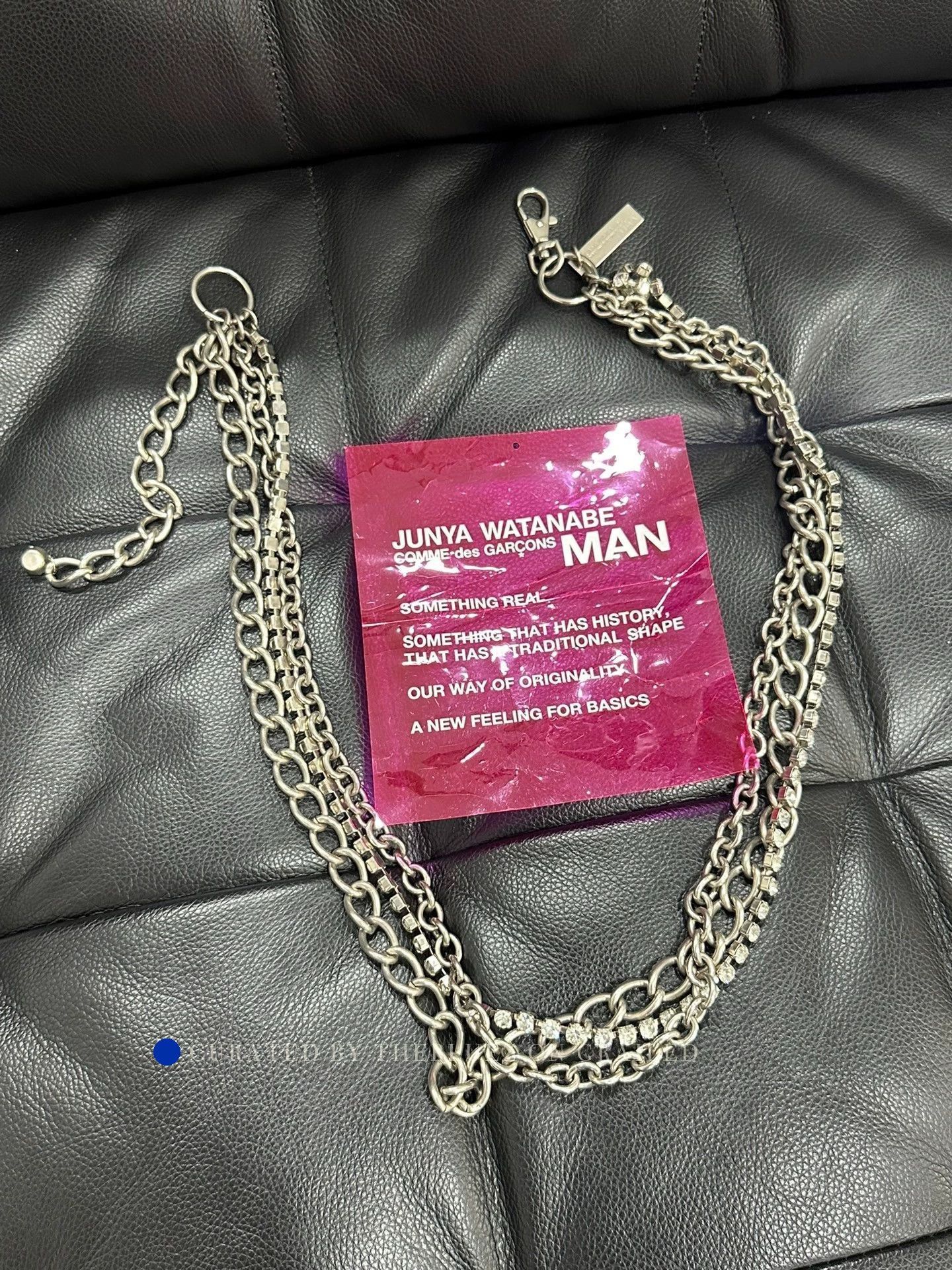 Junya Watanabe Silver Gemstone Pants Chain Size ONE SIZE - 1 Thumbnail
