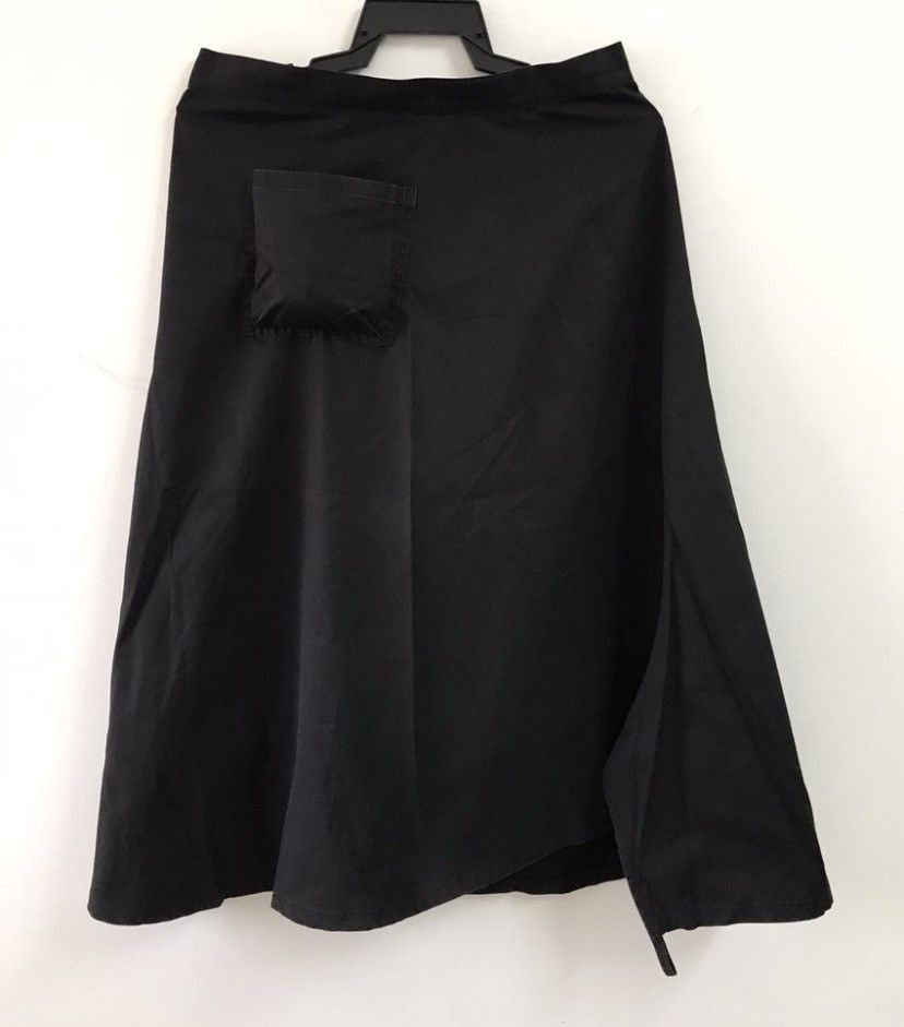 Yohji Yamamoto Yohji Yamamoto Y’s Pocket Black Skirt Size US 30 / EU 46 - 1 Thumbnail