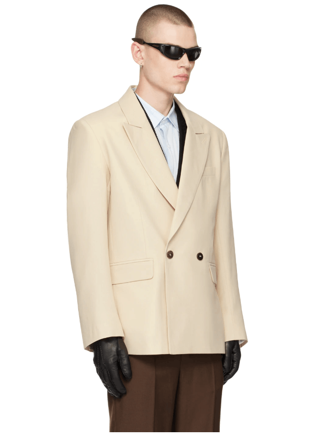 Ernest W. Baker BNWT SS23 ERNEST W. BAKER DOUBLE-BREASTED BLAZER 52 Size US L / EU 52-54 / 3 - 13 Thumbnail