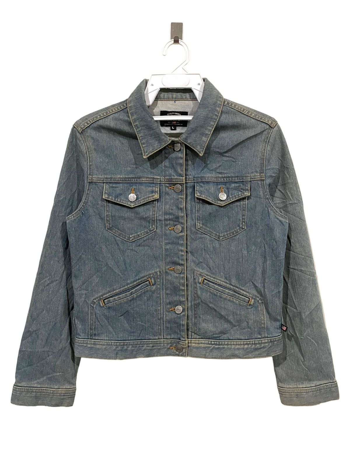 Designer × Ralph Lauren Ralph Lauren Jeans Company Denim Jacket Size L / US 10 / IT 46 - 5 Thumbnail