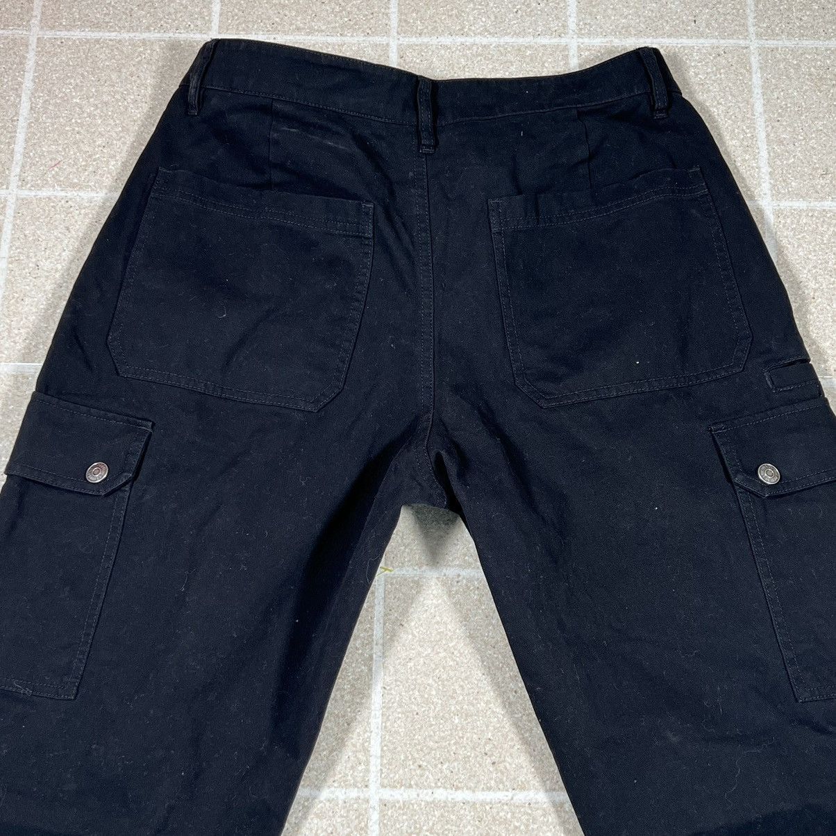 Harley Davidson × Vintage Men’s Harley Davidson Black Cargo Pants 36 X36 Straight Leg Size US 36 / EU 52 - 6 Thumbnail