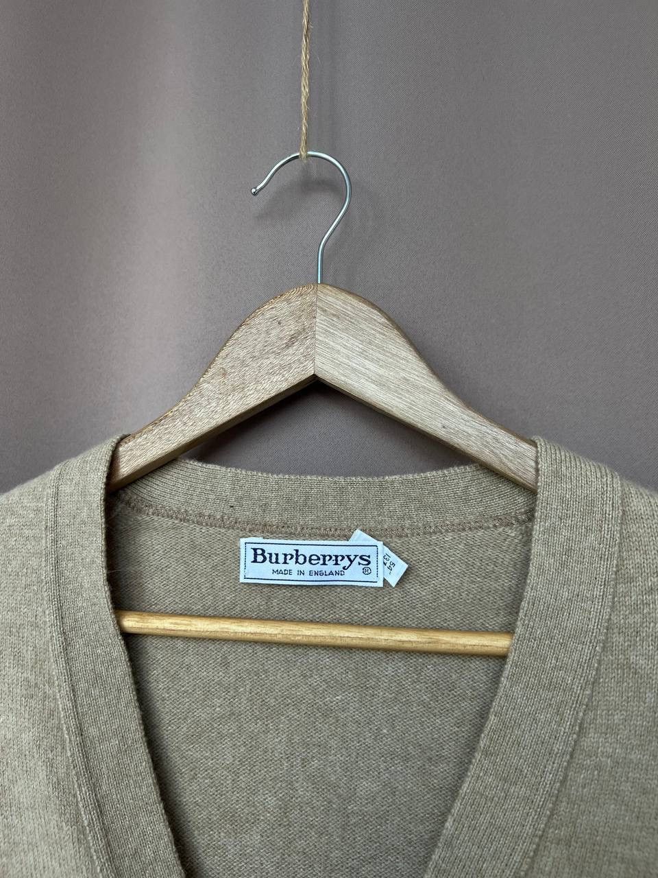 Burberry Burberrys Wool Knit Cardigan Men Size 54 L Sweater England Size US L / EU 52-54 / 3 - 9 Thumbnail