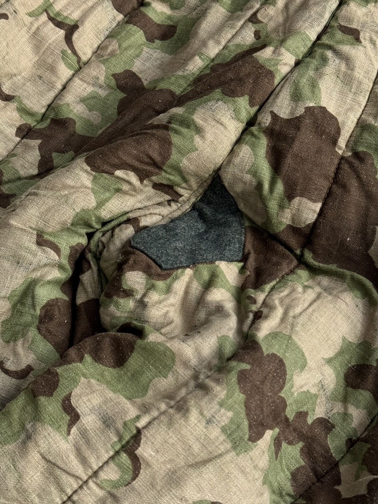 Vintage 1950s Czechoslovakian Air Force Mracky Camo Reversible Pants Size US 32 / EU 48 - 13 Thumbnail
