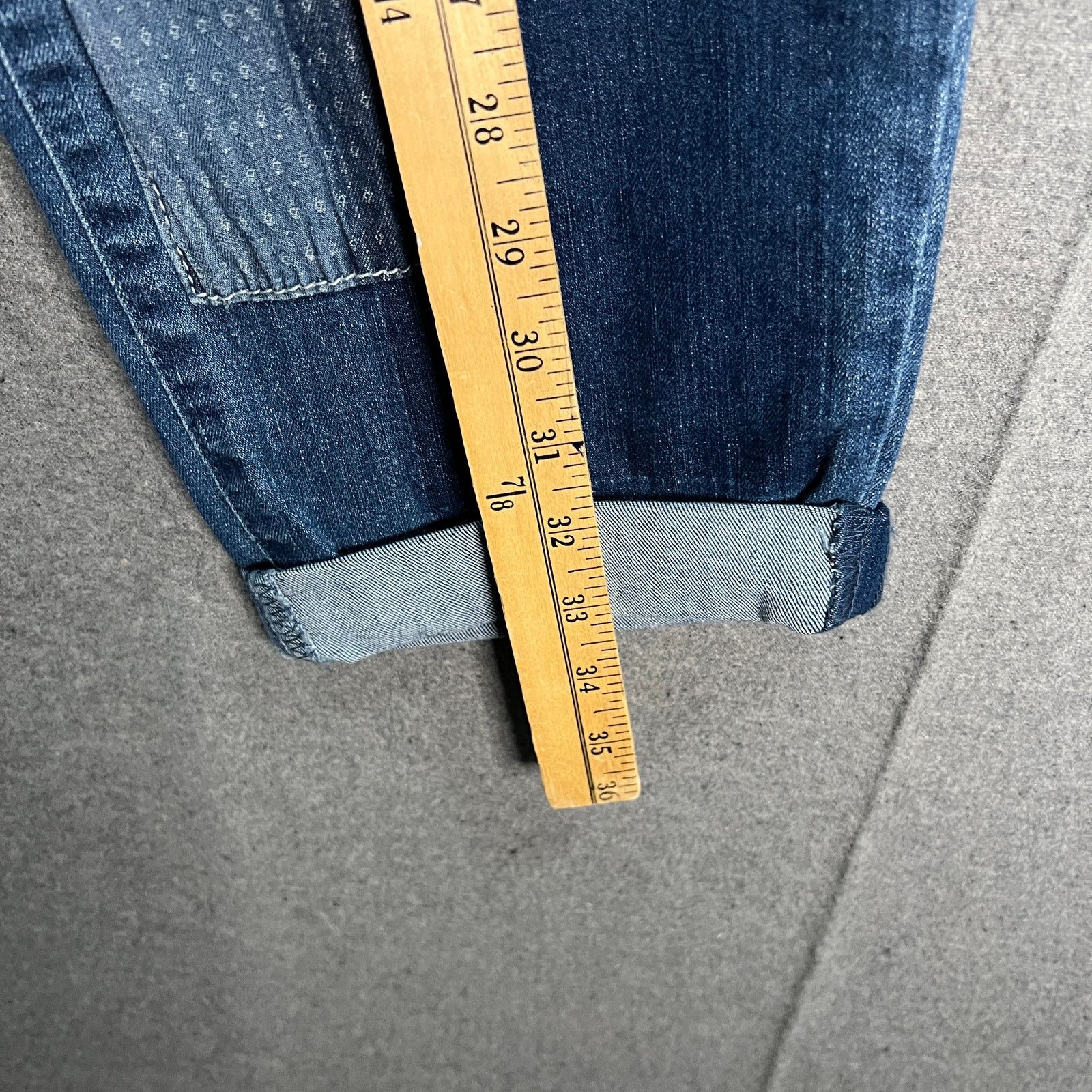 Other Logo Lavish Jeans Womens 4 Blue Dark Wash Patchwork Size 27" / US 4 / IT 40 - 9 Thumbnail