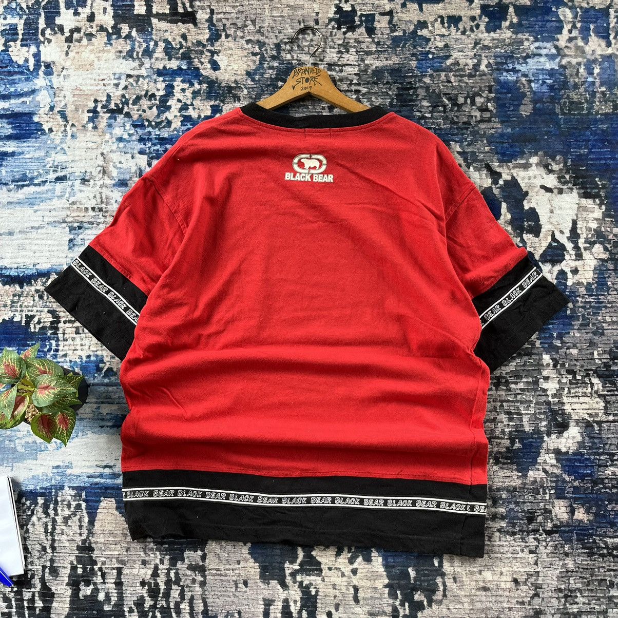 Vintage 🔥Vintage Black Bear Big Logo Rugby Jersey Size US L / EU 52-54 / 3 - 2 Thumbnail