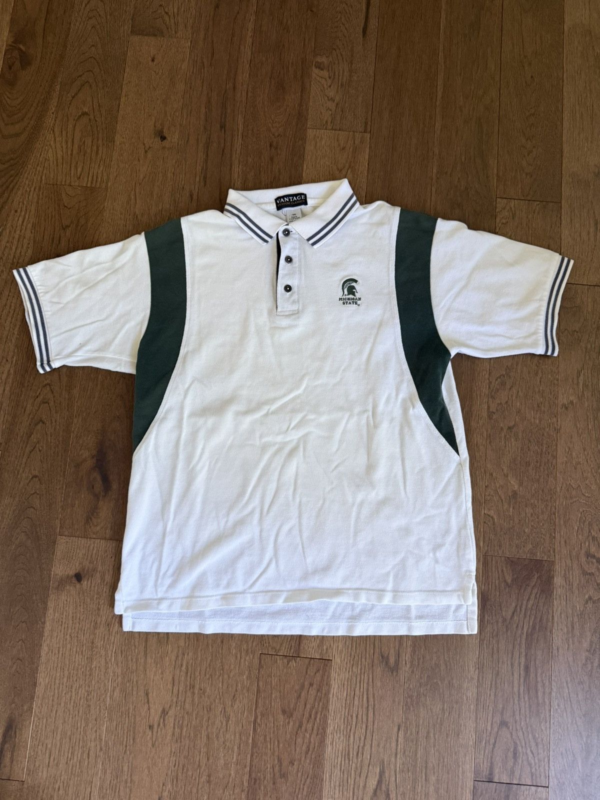 Vintage MSU vintage polo made in USA Size US M / EU 48-50 / 2 - 1 Thumbnail
