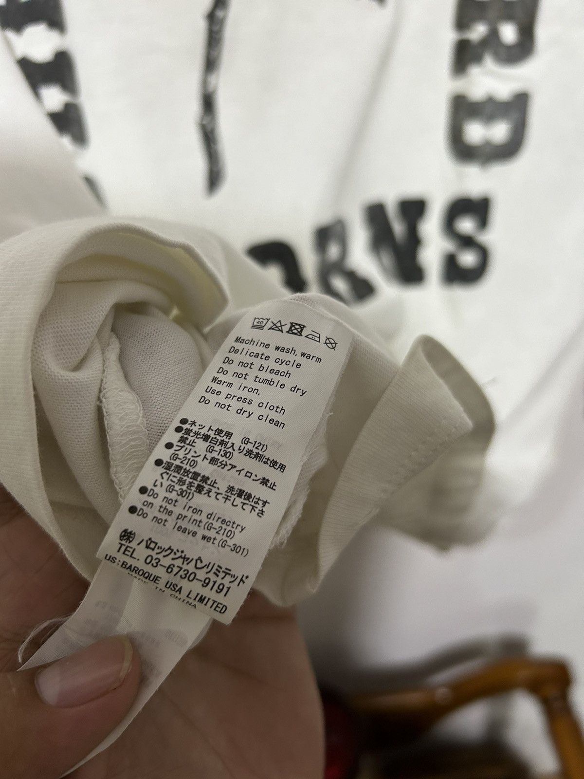 Japanese Brand Japanese Rose Black Bacckarat Tokyo Long Sleeve Size US M / EU 48-50 / 2 - 9 Thumbnail