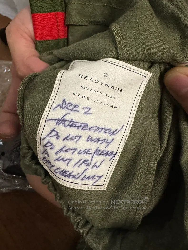 READYMADE Ready Made size 2 Military Fabric Trousers with Red and Gre Size US 38 / EU 54 - 7 Thumbnail