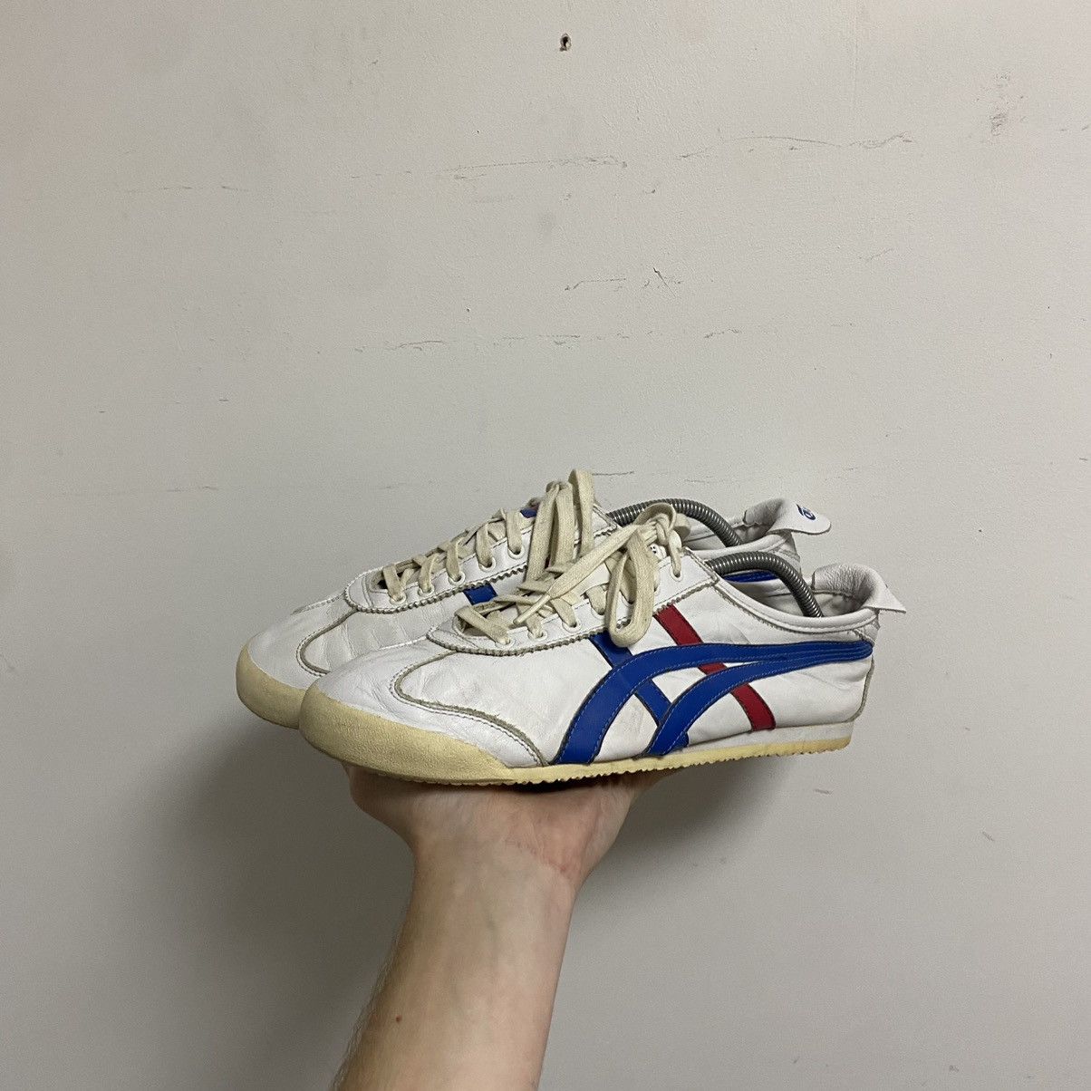 Asics Vintage Asics Tiger Onitsuka White Sneakers Size US 8.5 / EU 41-42 - 3 Thumbnail