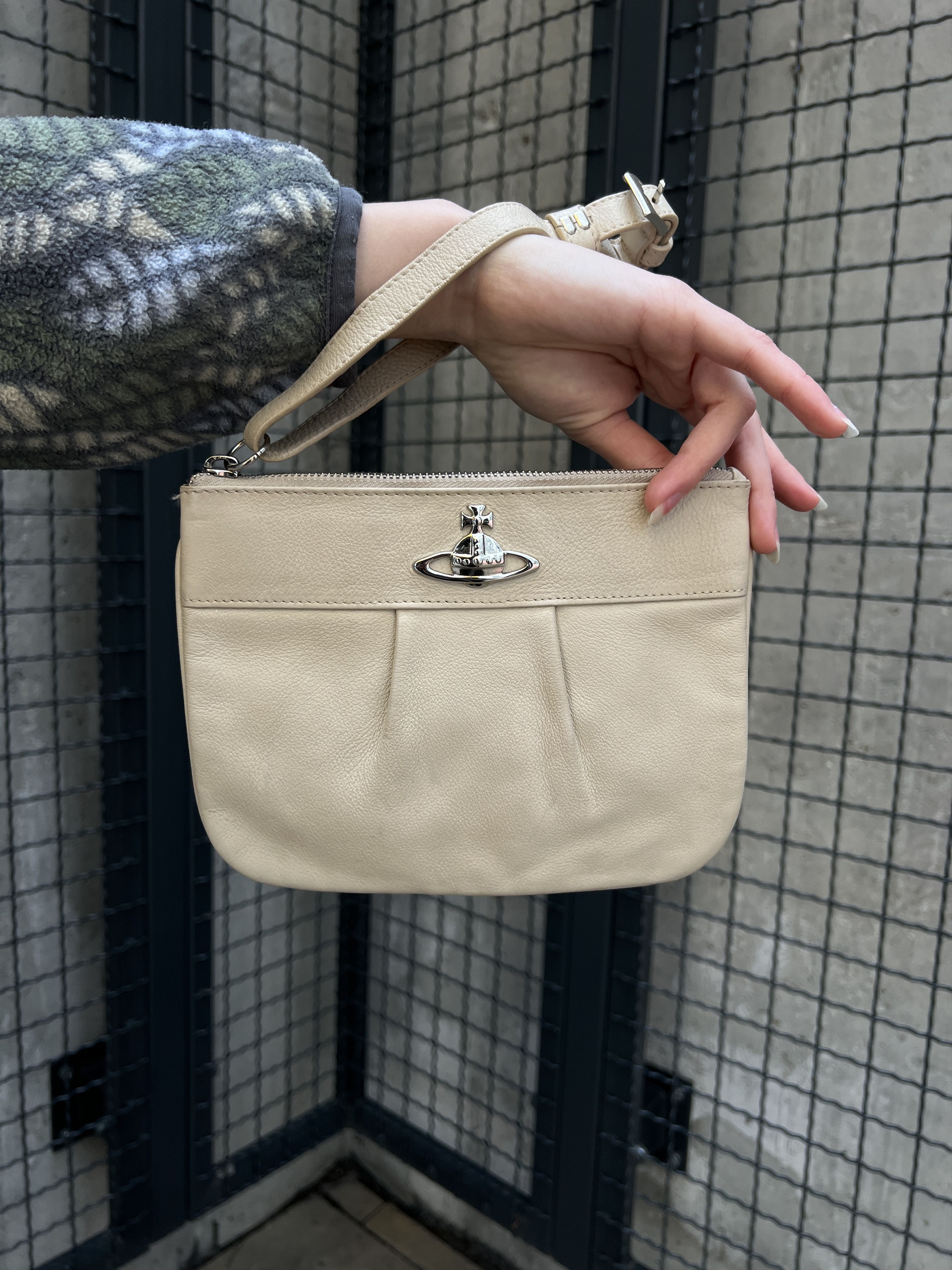 image of Vintage Vivienne Westwood Leather Clutch Bag, Women's