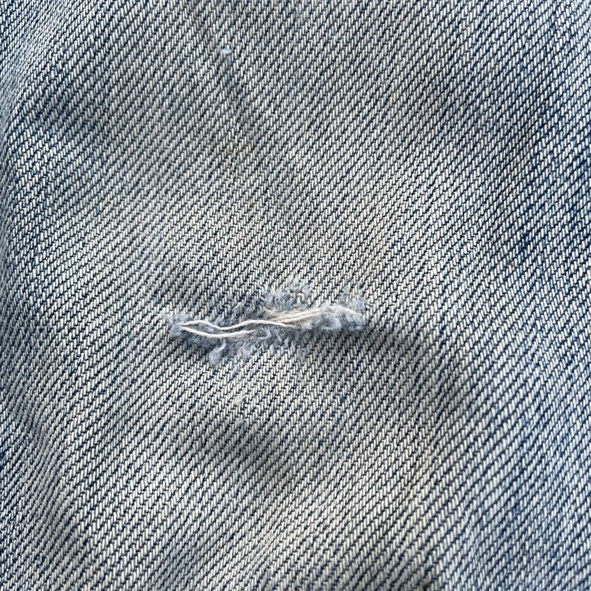 Blue Blue Japan 🇯🇵 VINTAGE BLUE BLUE JAPAN DISTRESSED DENIM PANTS Size 27" / US 4 / IT 40 - 12 Thumbnail