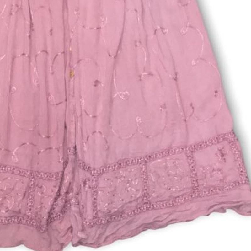 Other Maxi Dress Cottage Country Western Purple/Mauve Buttons L/XL Size XL / US 12-14 / IT 48-50 - 2 Thumbnail