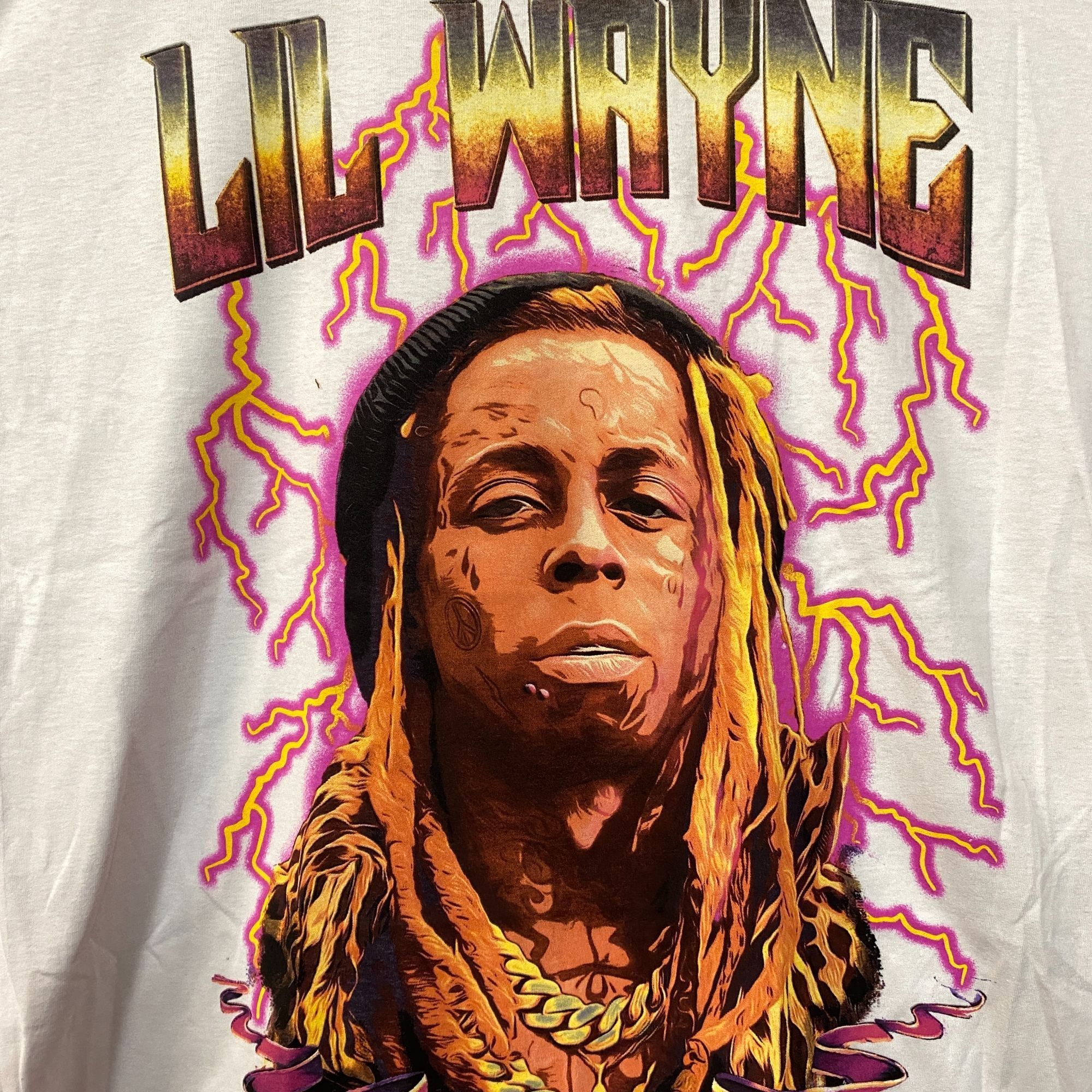 Lil Wayne Reason Lil Wayne A Milli Graphic Design T-Shirt 1X Size US XL / EU 56 / 4 - 2 Thumbnail