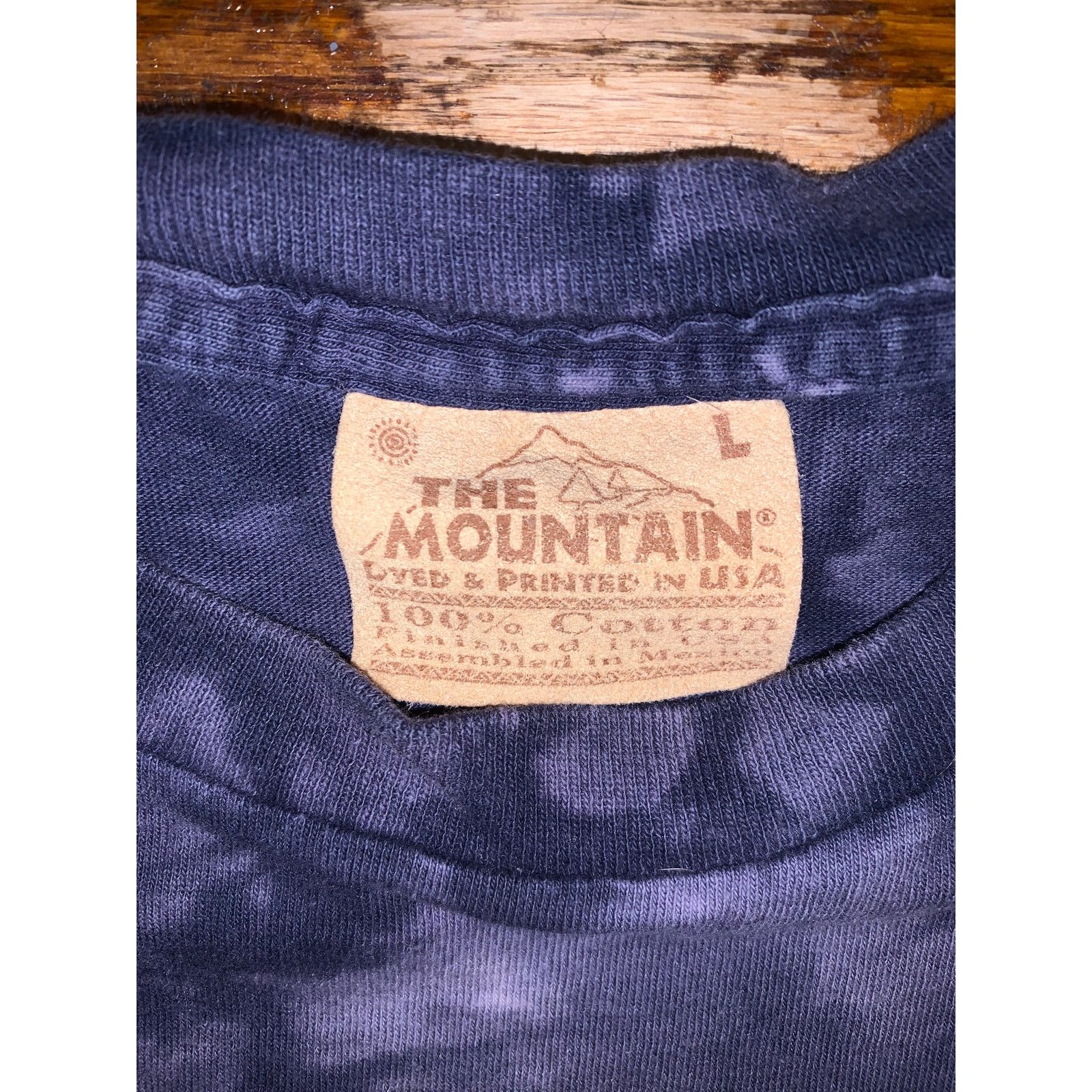 The Mountain × Vintage The Mountain Reindeer Tie Dye T Shirt Large Deer Nature Tee Size US L / EU 52-54 / 3 - 5 Thumbnail