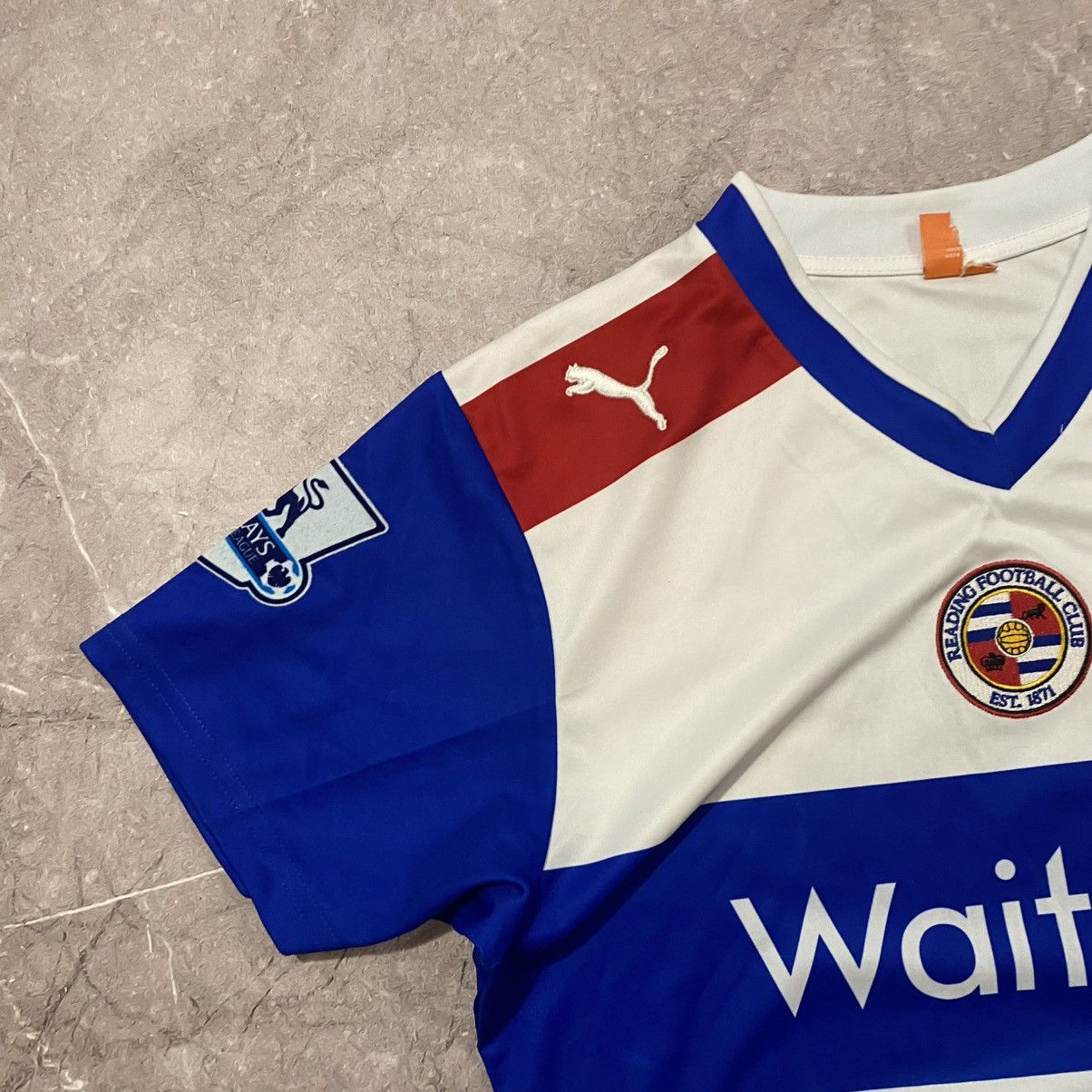 Puma × Vintage HUNT ! VINTAGE PUMA READING TEE SOCCER JERSEY BARCLAYS Size US S / EU 44-46 / 1 - 8 Thumbnail