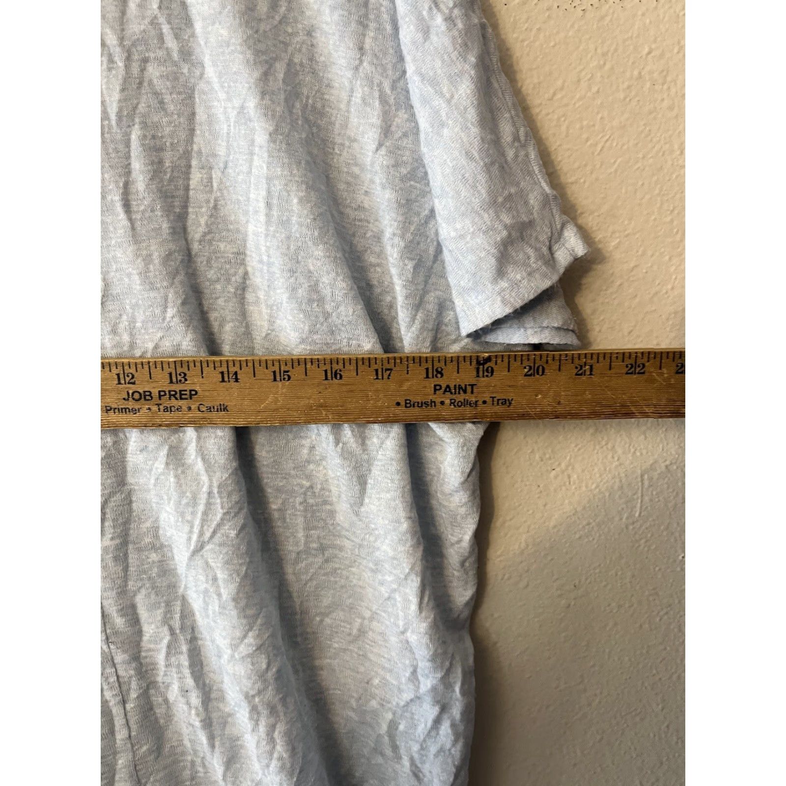 Loft LOFT Blue Tie Front Top Oversized Modal Blend Casual Comfy Size Medium Shirt Womens Tie Front Top Modal Polyester Knit Vintage: No Size M / US 6-8 / IT 42-44 - 5 Thumbnail