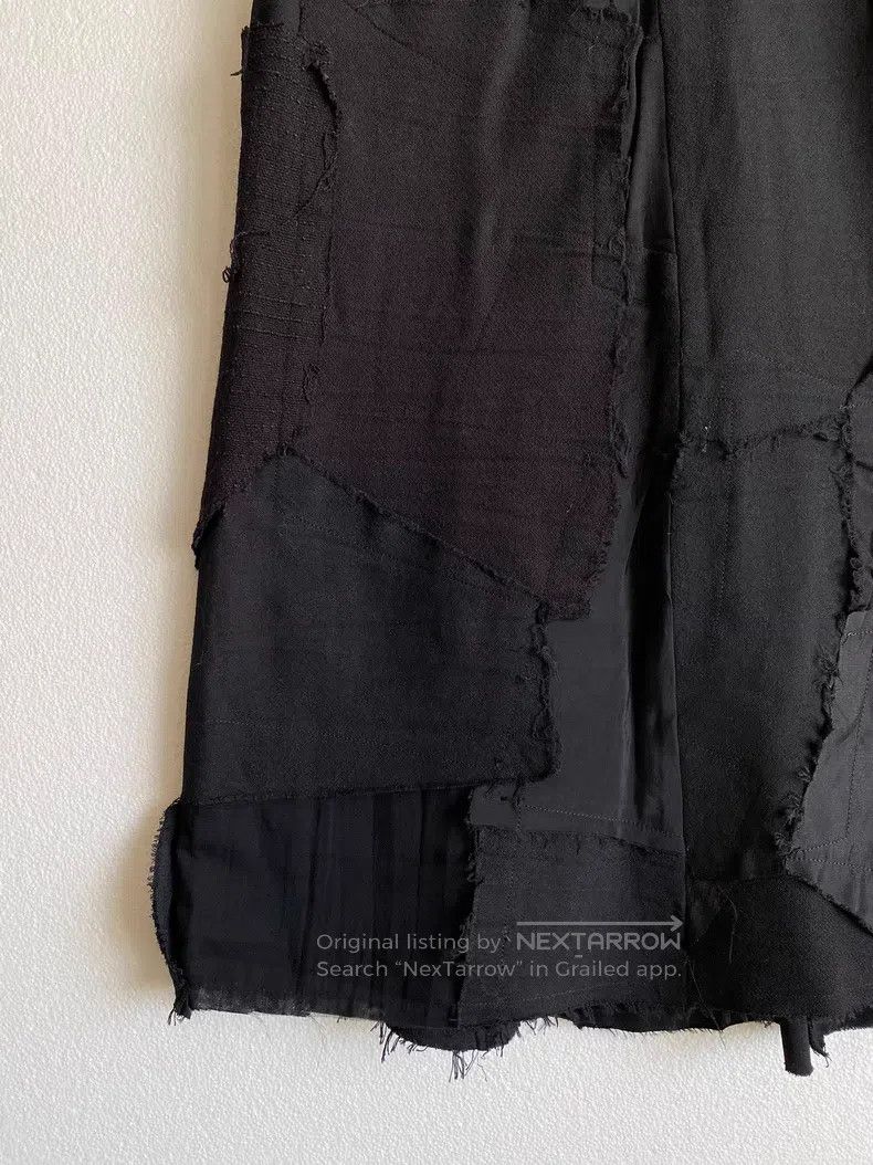 Junya Watanabe Junya Watanabe size M Mixed Material Patchwork Torn Destro Size 23" - 3 Thumbnail