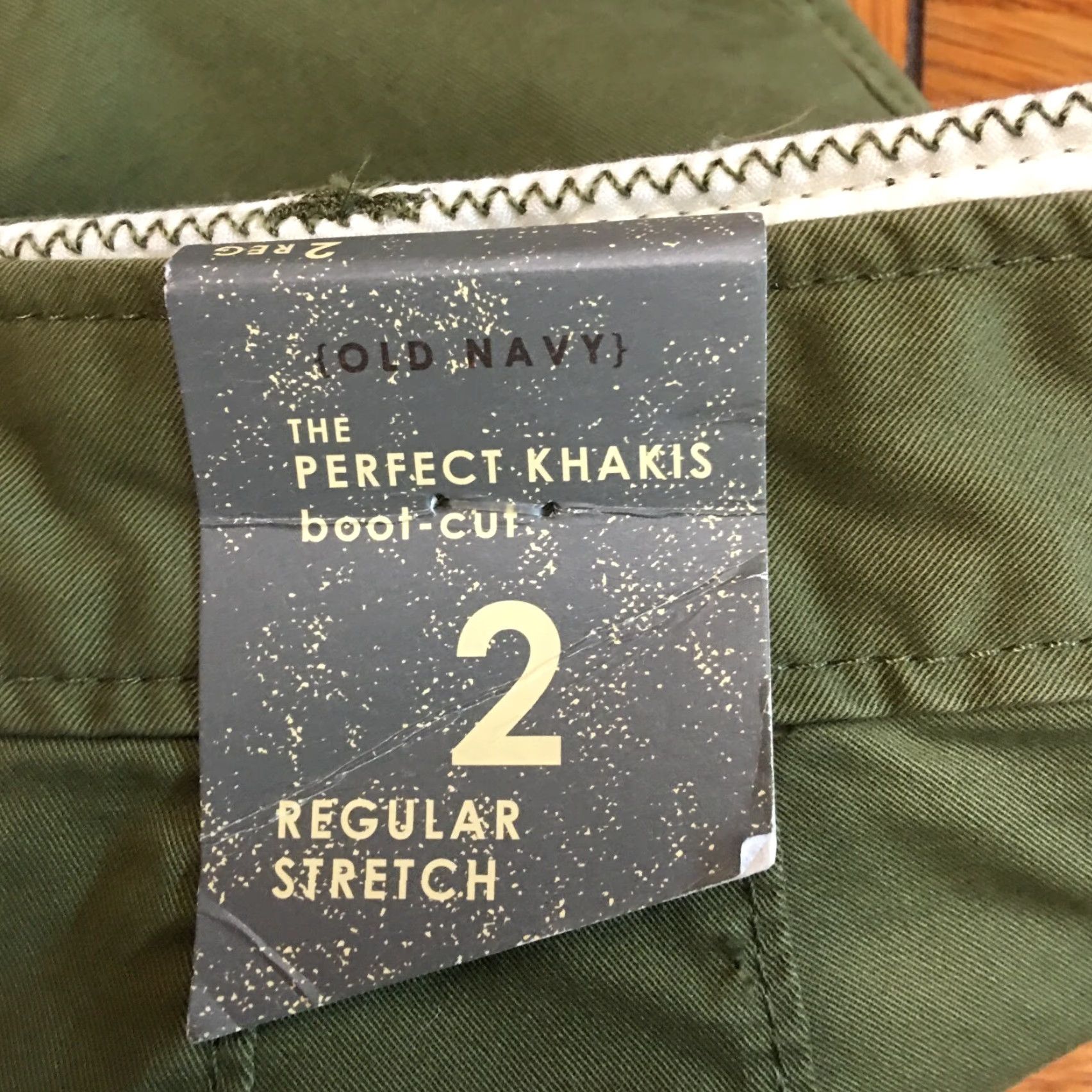 Old Navy Old Navy Womens Casual Regular Flat Front Straight Forest Green Jeans Size 2 Size 26" / US 2 / IT 38 - 6 Thumbnail