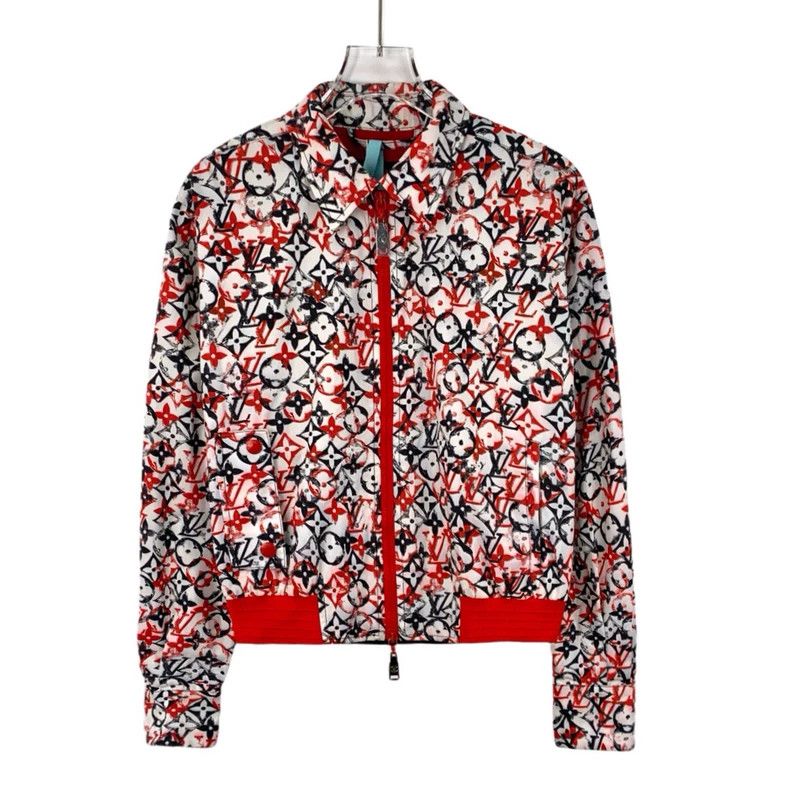 Louis Vuitton Louis Vuitton Long sleeve jacket with cotton lapel and zip Size XXS / US 00 / IT 34 - 1 Thumbnail