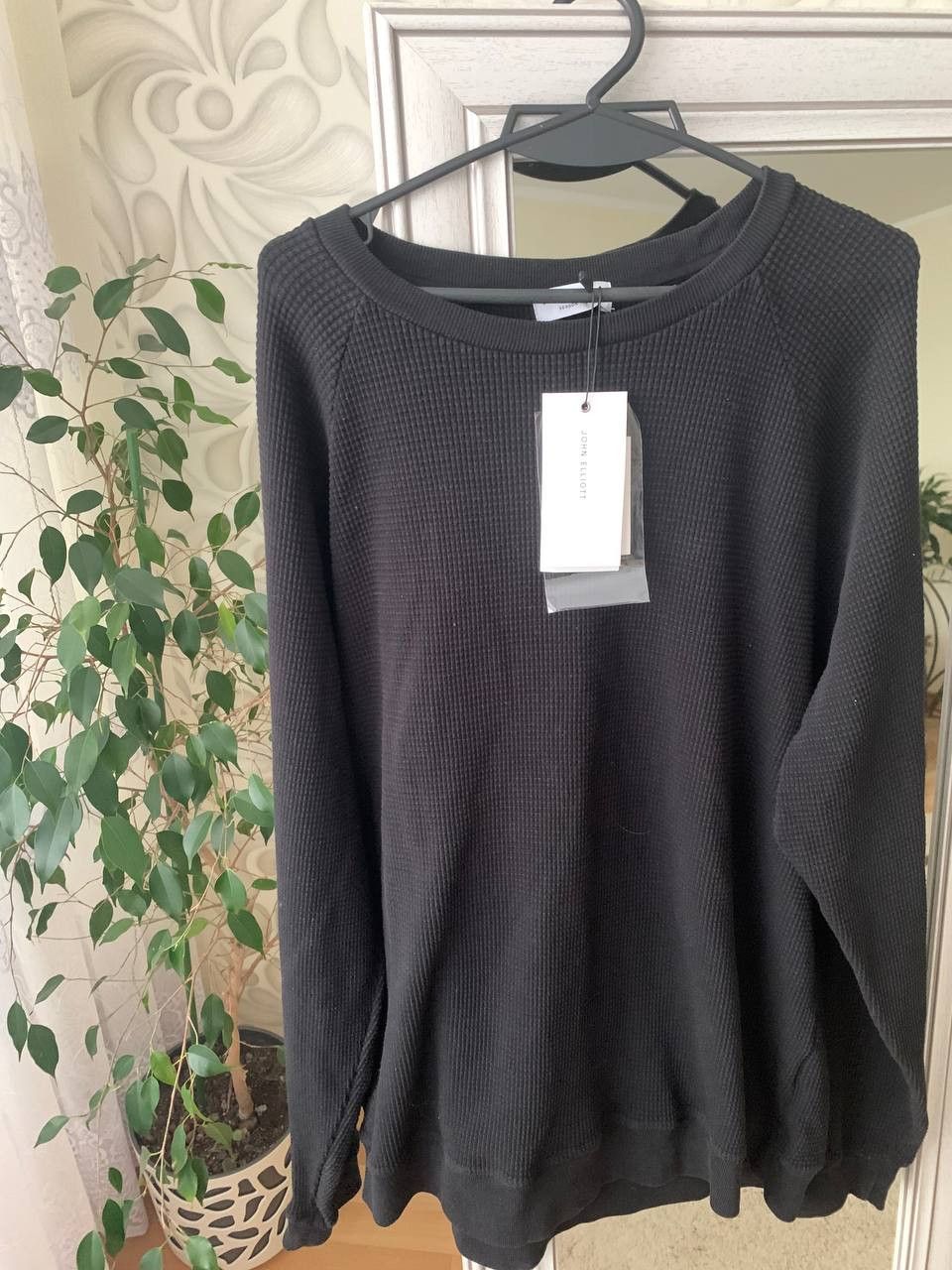 John Elliott JOHN ELLIOTT RAGLAN SLEEVE THERMAL CREWNECK PULLOVER Size US XL / EU 56 / 4 - 3 Thumbnail