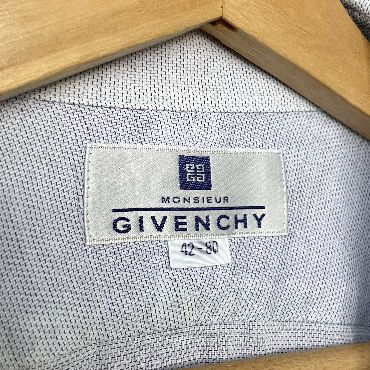 Givenchy Givenchy Monsieur Paris Light Cotton Button Up Shirt Size US L / EU 52-54 / 3 - 7 Thumbnail