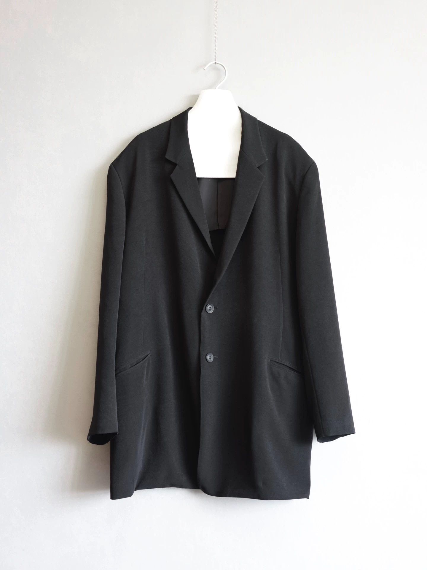 Yohji Yamamoto Yohji Yamamoto 24SS Girlfriend Triacetate Long Coat Size US XL / EU 56 / 4 - 1 Thumbnail
