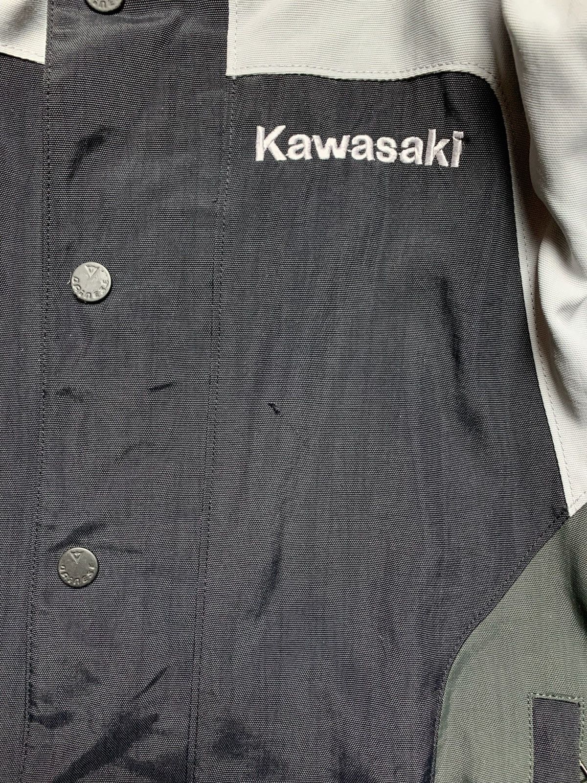 Vintage Vintage Kawasaki Moto jacket size logo green line Size US S / EU 44-46 / 1 - 4 Thumbnail