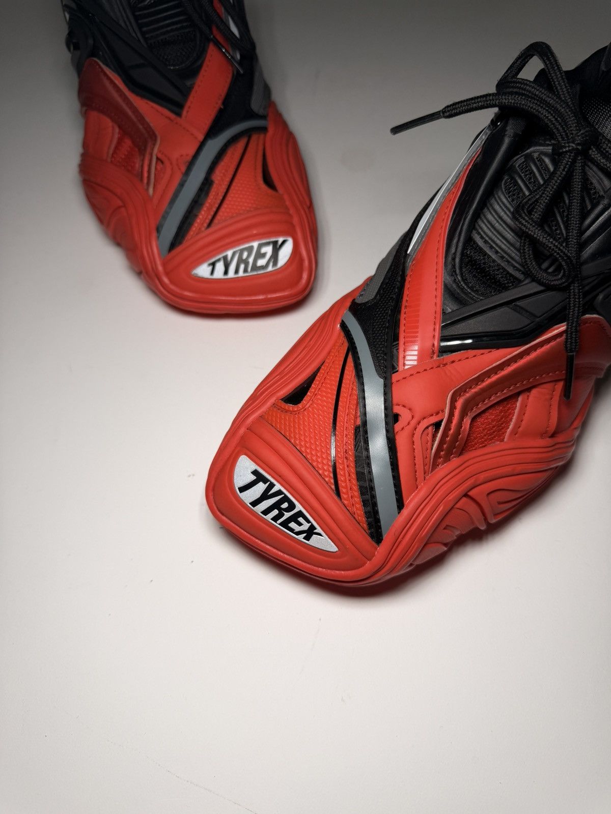 Balenciaga Balenciaga Tyrex Low Black Red 40 Rare 617517W2CB11060 Size US 10 / IT 40 - 2 Thumbnail