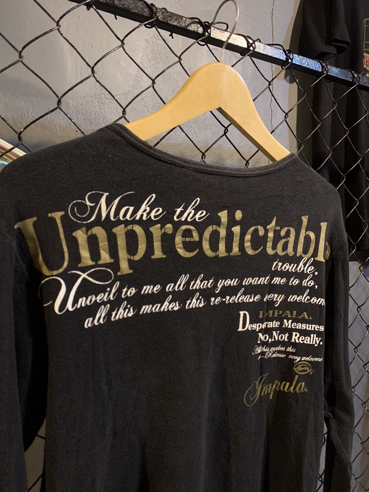 Beauty Beast × If Six Was Nine × Le Grande Bleu (L.G.B.) Y2K Impala Poem Longsleeve Size US M / EU 48-50 / 2 - 9 Thumbnail