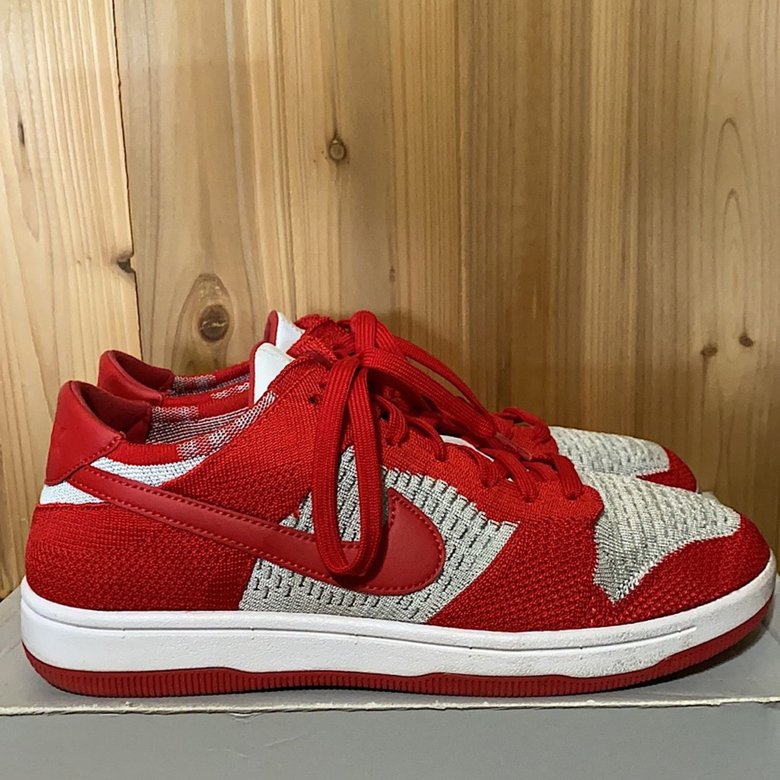 Nike Nike dunk low flyknit Size US 10.5 / EU 43-44 - 5 Thumbnail