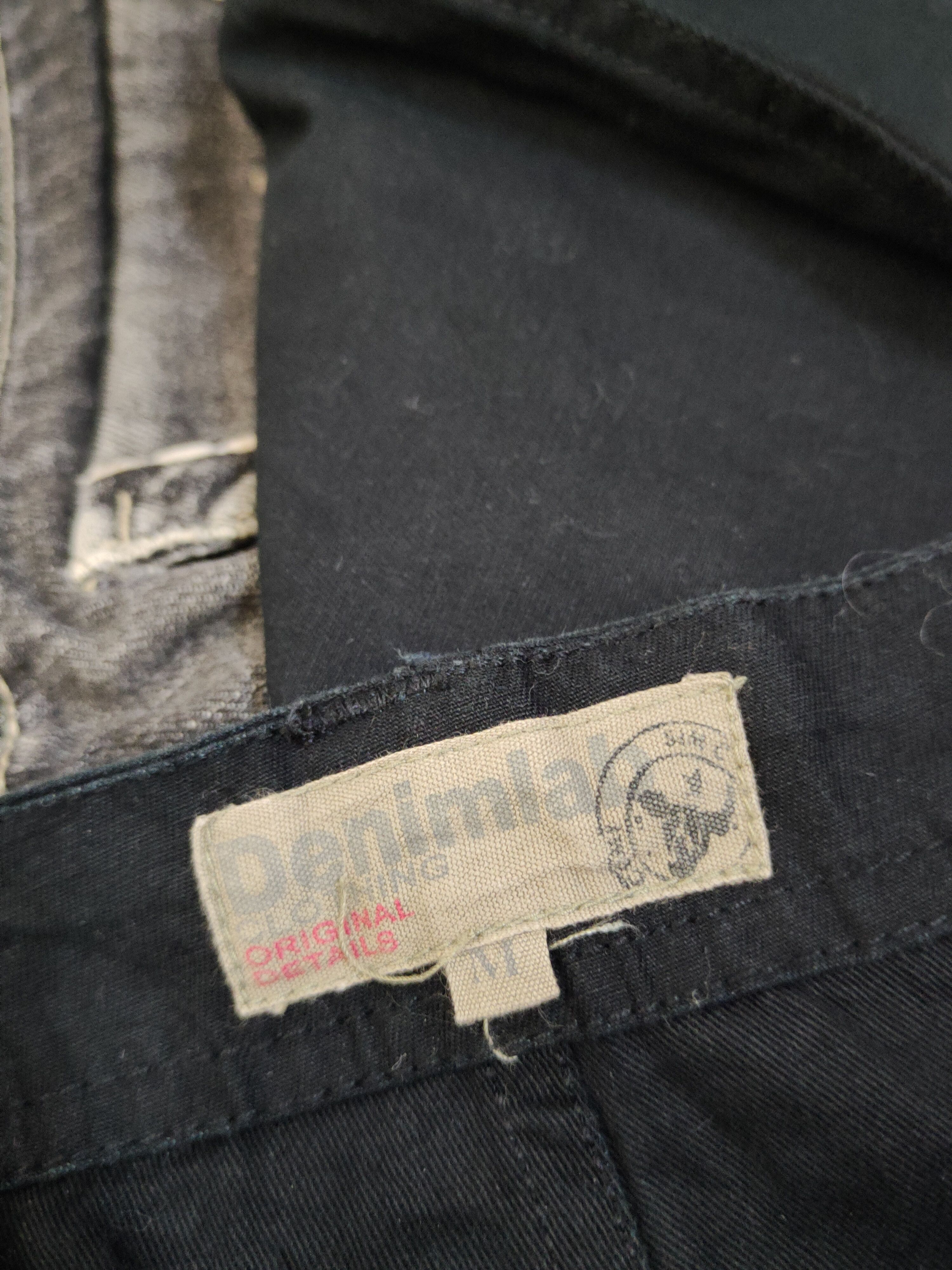 Japanese Brand Denimlab Black Multipocket Tactical Cargo Pants #W141 Size US 32 / EU 48 - 14 Thumbnail