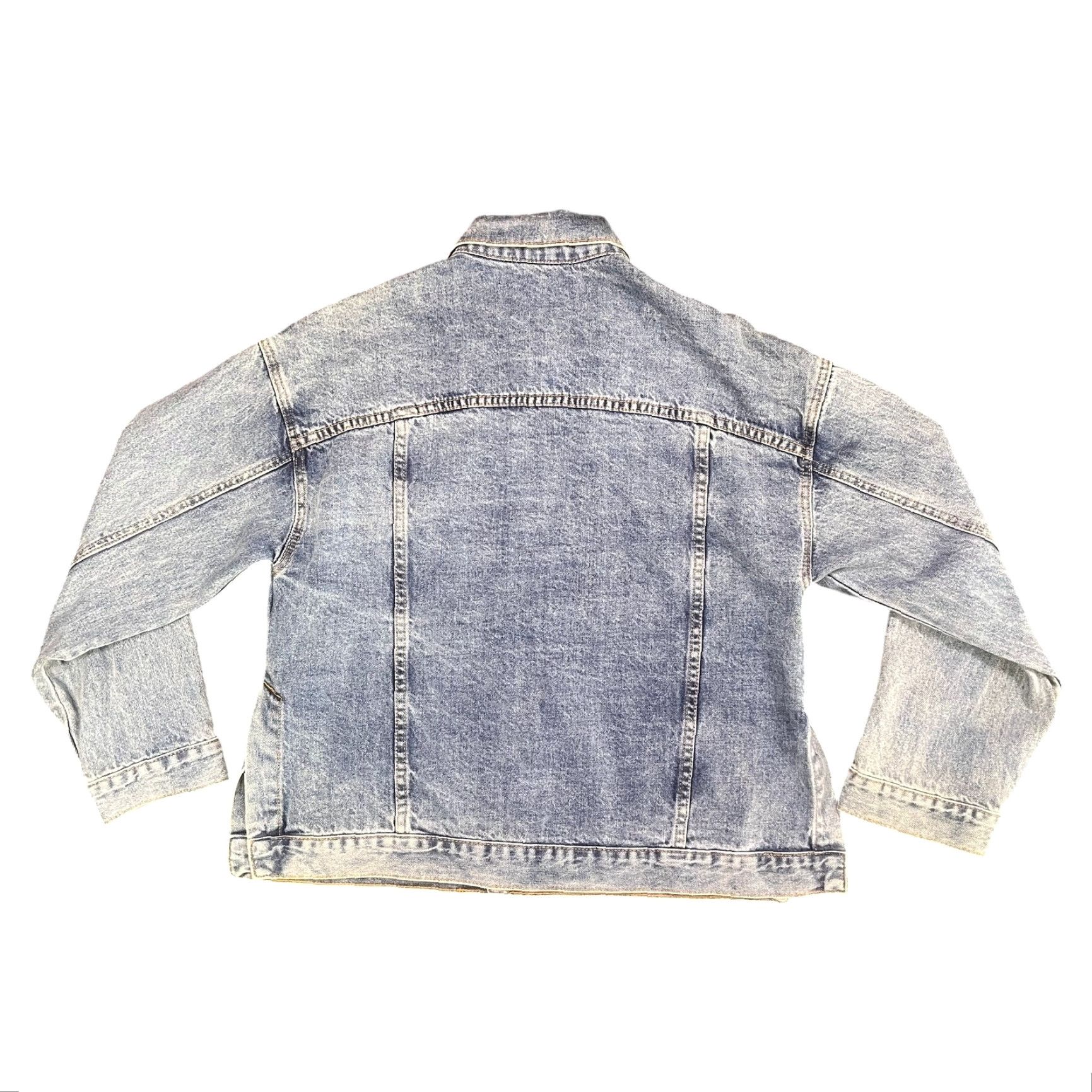 Vintage BlankNYC Jacket Mens XS Blue Denim Trucker Studded Western Casual Button Front Size US XS / EU 42 / 0 - 2 Thumbnail