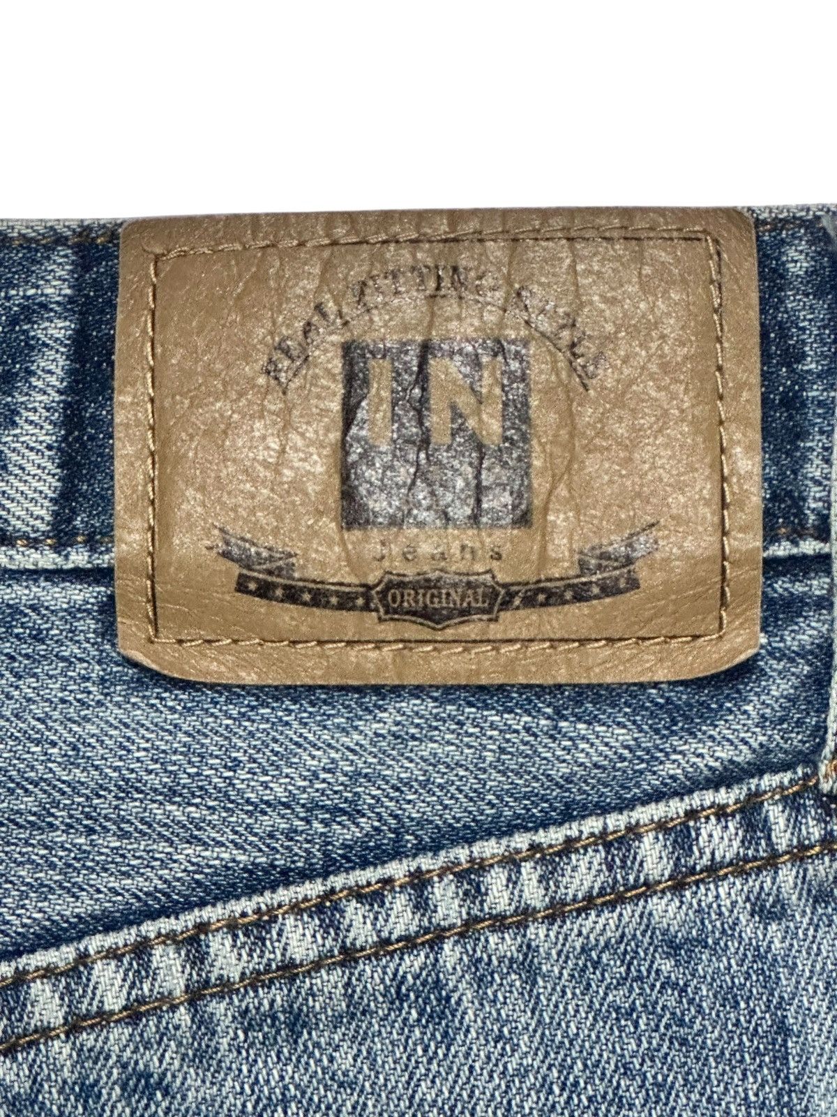 Japanese Brand Vintage IN Blue Denim Straight Leg Jeans with Faded Wash Size US 32 / EU 48 - 9 Thumbnail