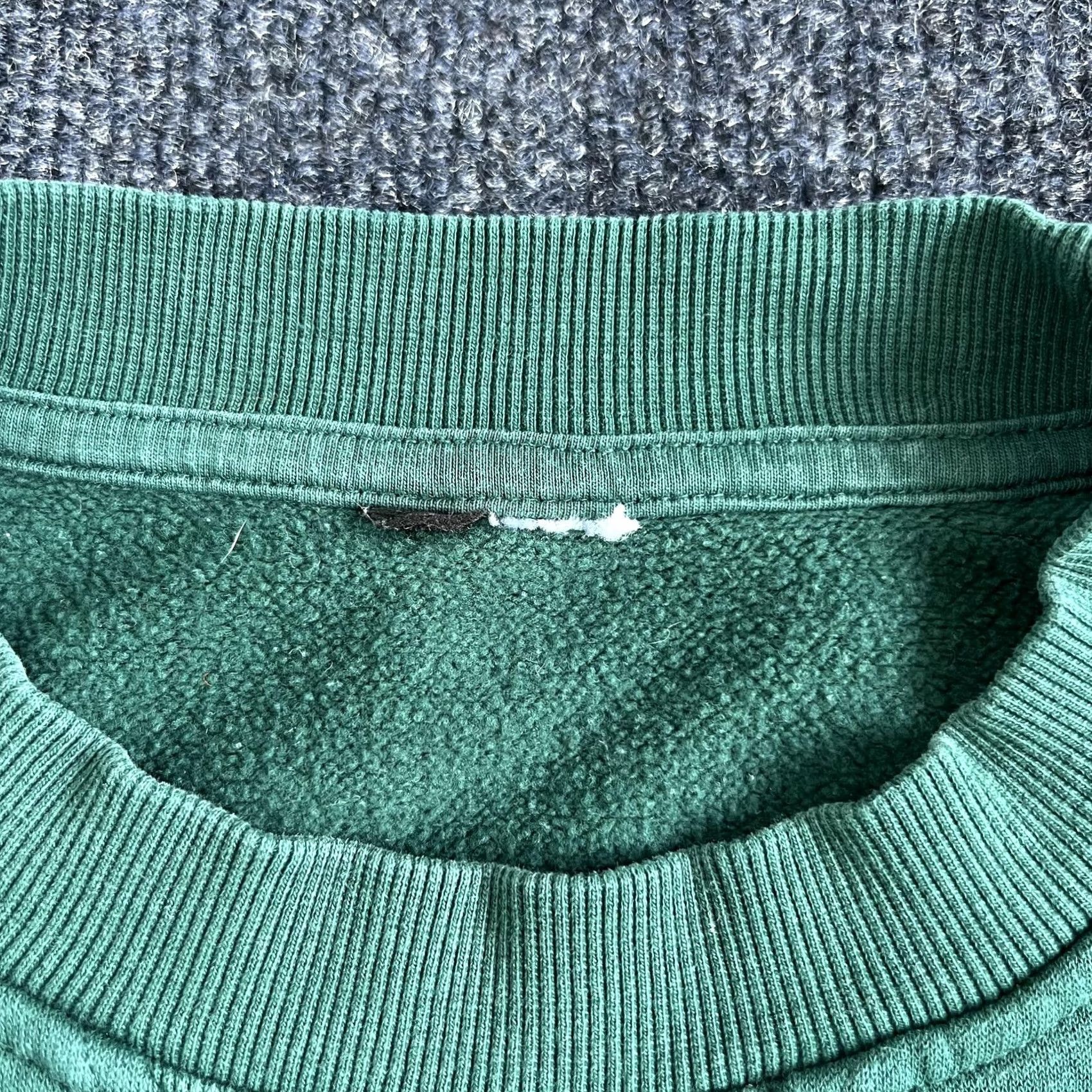 Vintage Nebraska Sweatshirt Mens 3XL Green Eagle Midwest USA America Graphic Fleece Size US XXL / EU 58 / 5 - 5 Thumbnail