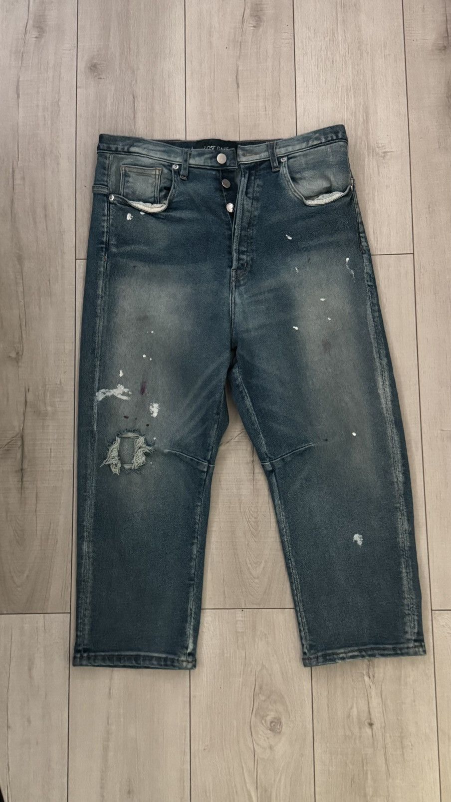 Lost Daze Lost Daze Washed Denim Size US 31 - 1 Thumbnail