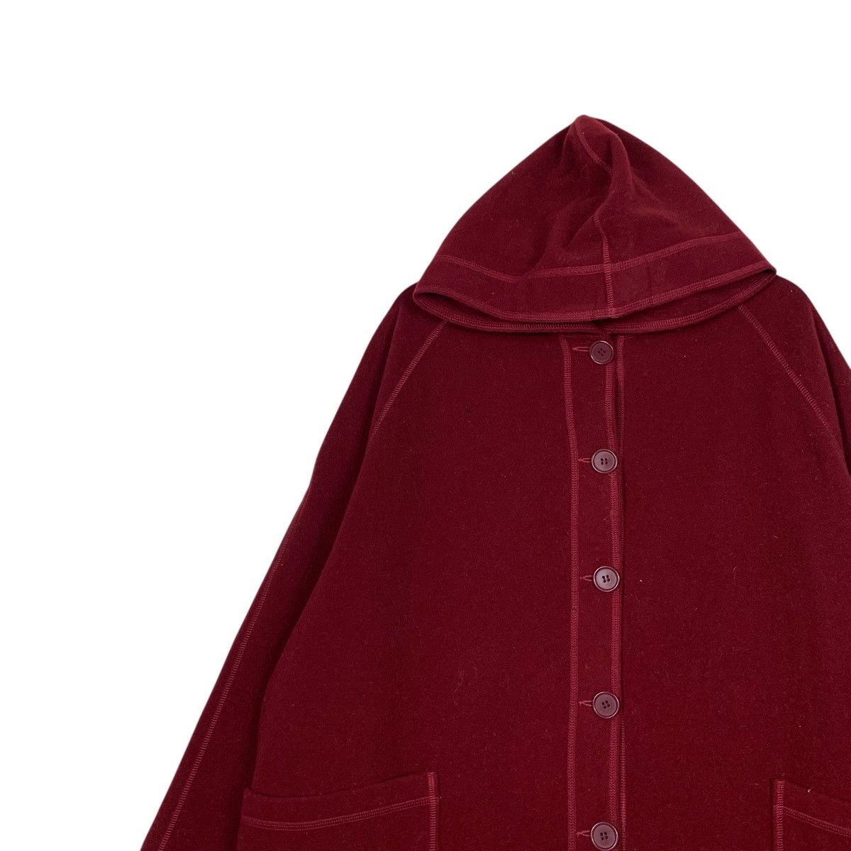 Benetton United Colors of Benetton Oversized Long Coat #2135-C94 Size S / US 4 / IT 40 - 7 Thumbnail