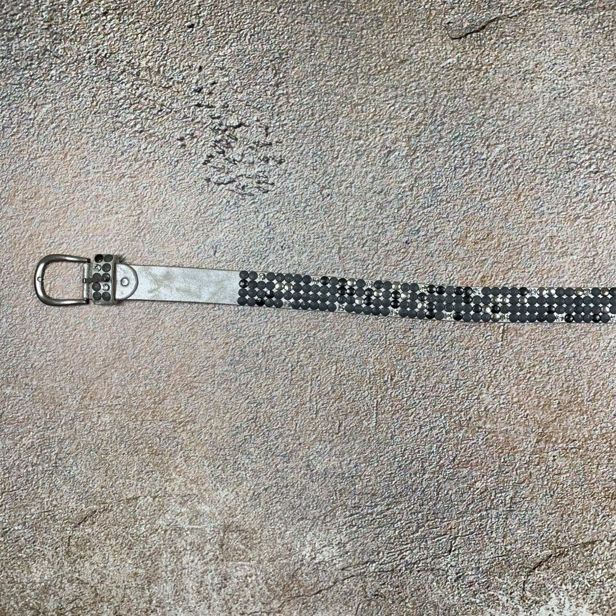 Other y2k Silver Metal button Belt Size ONE SIZE - 5 Thumbnail