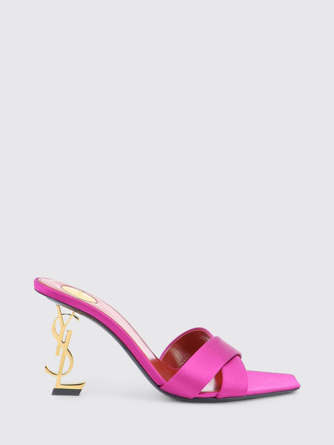 Saint Laurent Paris Saint Laurent Heeled Sandal Woman Fuchsia Size US 9 / IT 39 - 1 Thumbnail