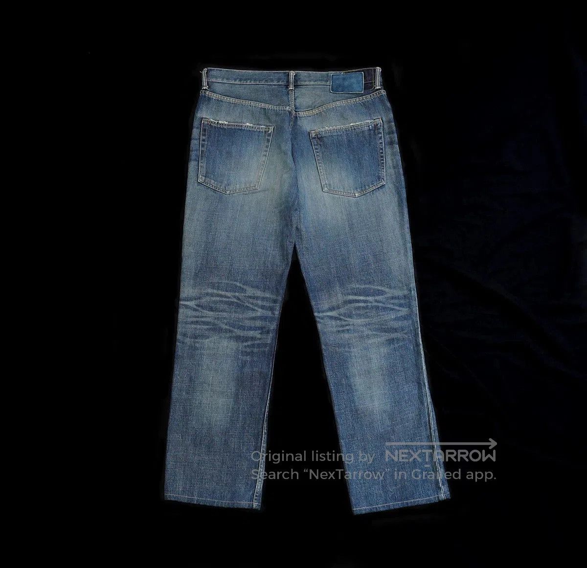 Visvim visvim damaged 03d2 denim pants size w36. Size US 36 / EU 52 - 2 Thumbnail