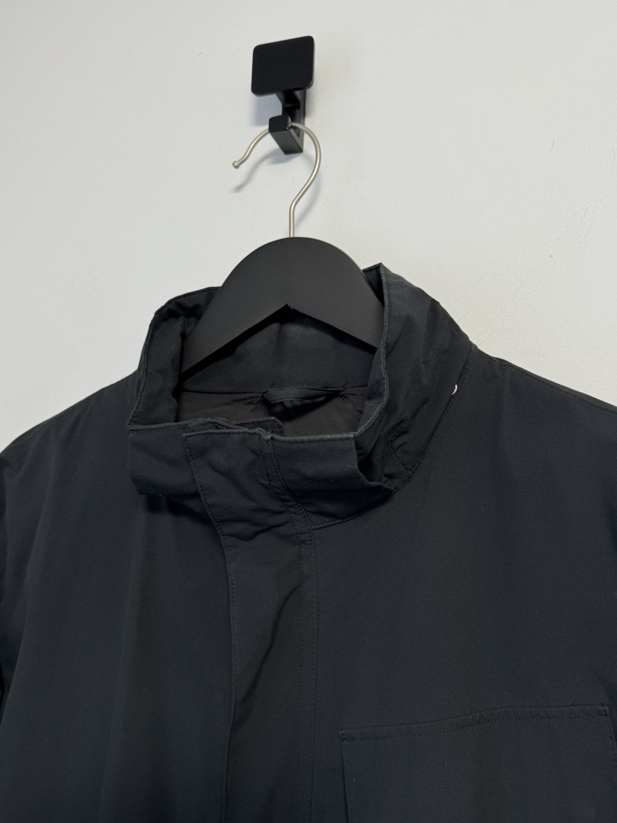 Barbour Barbour Triple Black Mens Hooded Bomber Biker Jacket Coat Size US L / EU 52-54 / 3 - 7 Thumbnail