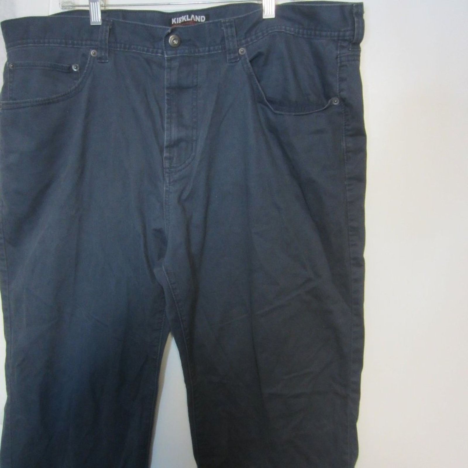 Kirkland Signature Kirkland Signature Navy Blue Straight Leg Pants Men’s 42x30 Size US 42 / EU 58 - 3 Thumbnail